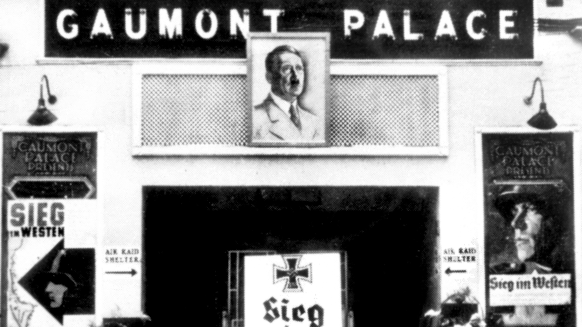 Gaumont Cinema on Guernsey showing German Propaganda during the German occupation of the Channel Islands WWII in 1945 resized image 010145 CREDIT TopFoto PA (2).jpg