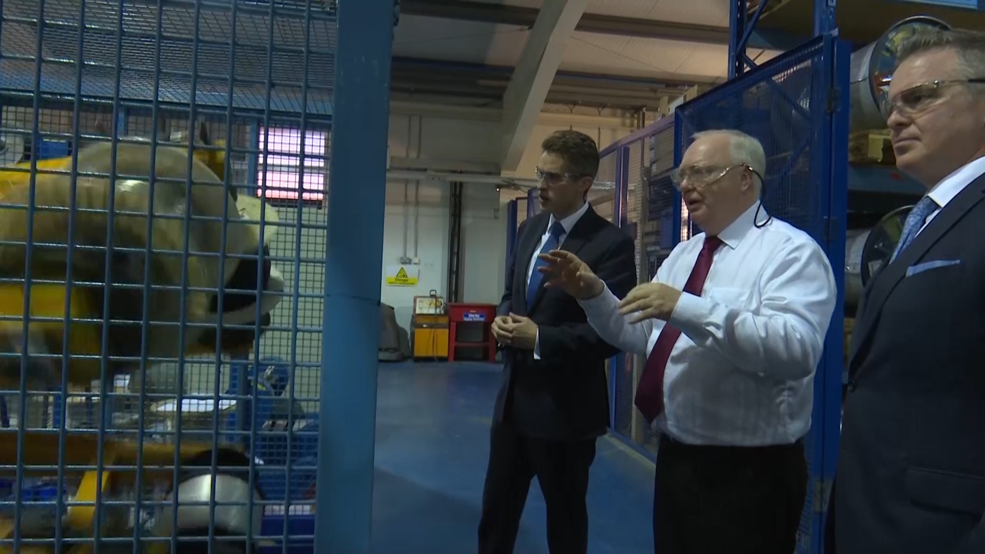Gavin Williamson at Hydro Group.