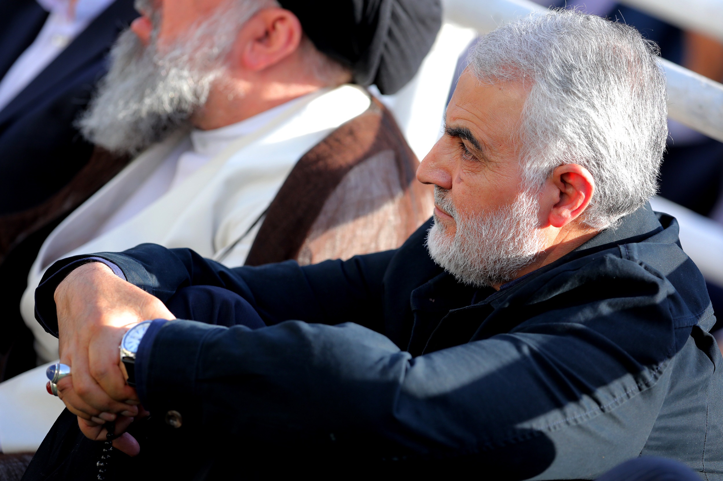 General Qasem Soleimani was made head of the elite Quds Force in 1998 (Picture: PA).