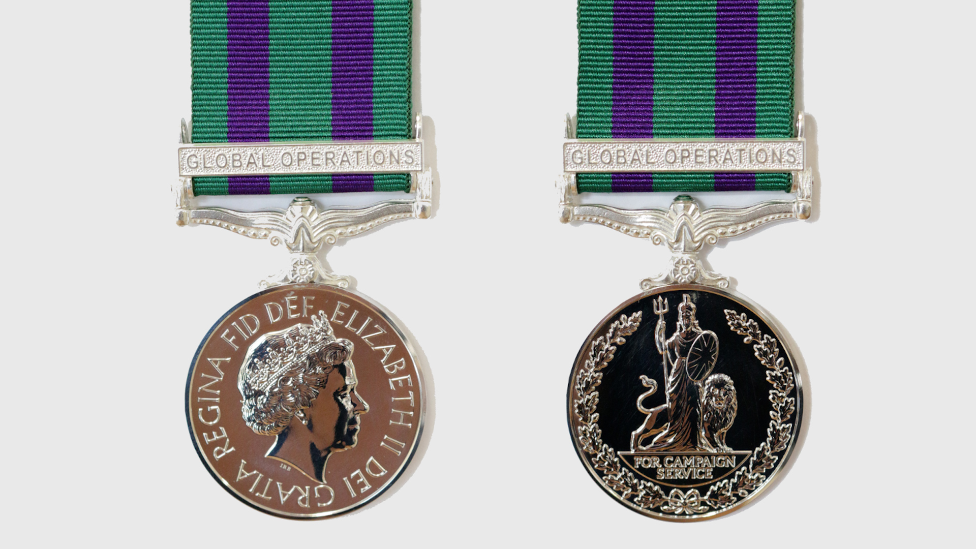 General Service Medal with Global Operations clasp (Picture: MOD).