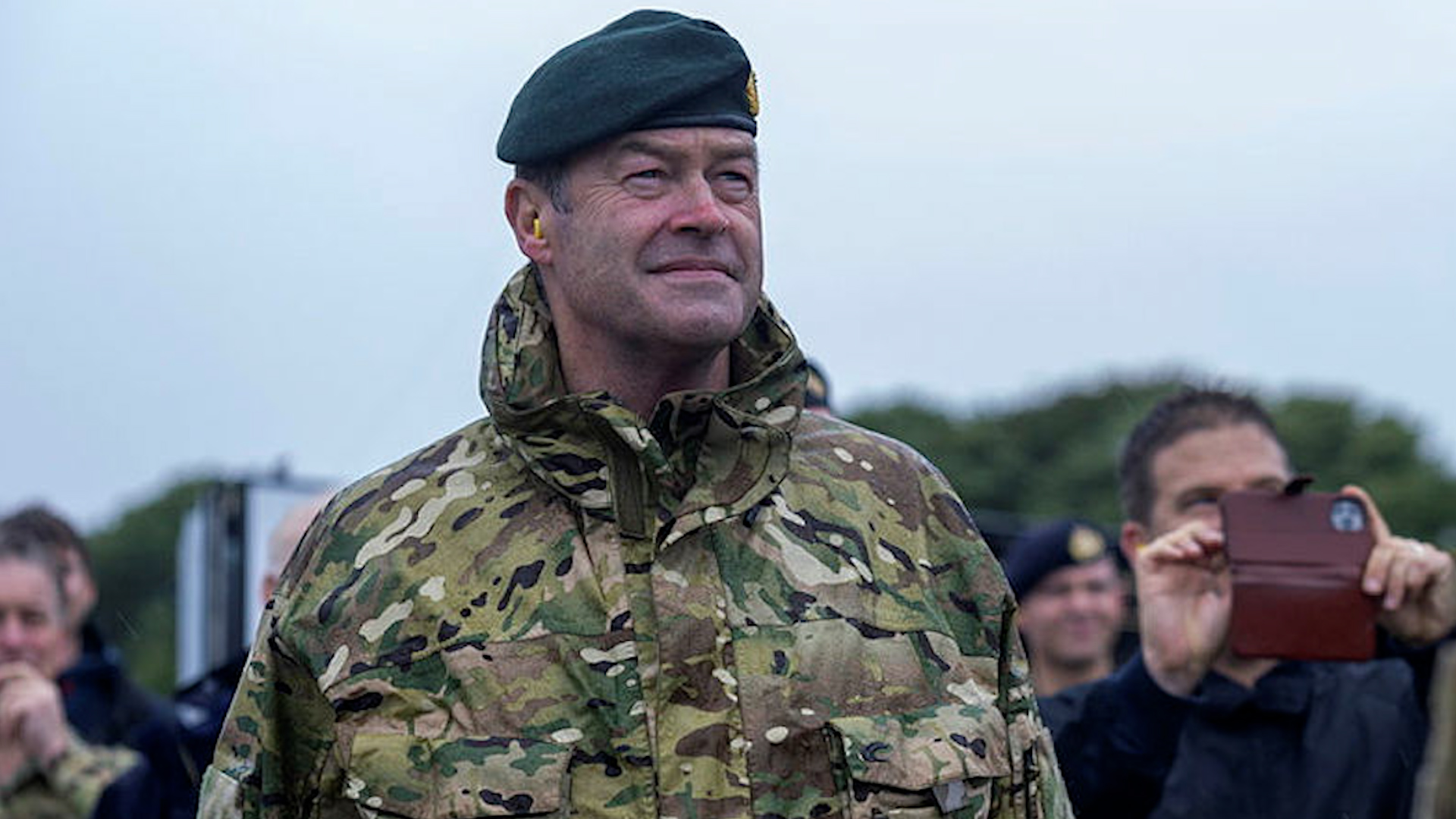 General Sir Patrick Sanders, seen here at Lulworth Range 15072023 CREDIT MOD