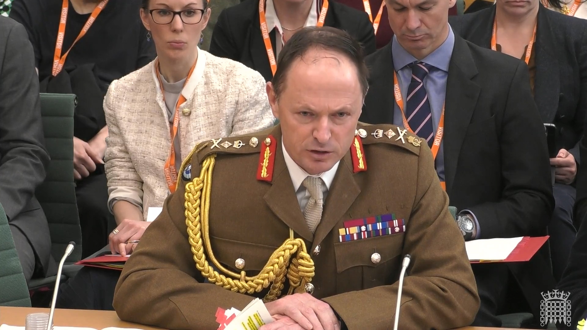 The Chief of the General Staff said that the UK's influence within Nato depends on the scale and credibility of its contribution