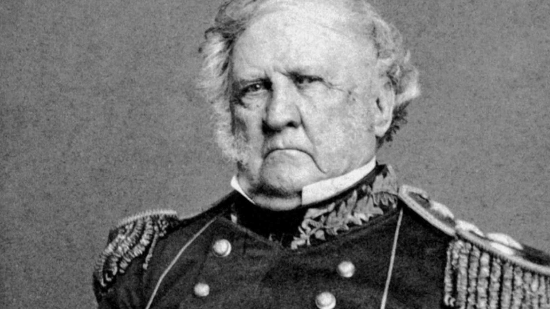 General Winfield Scott 1862 SOURCE Charles D. Fredricks and Co -Wikipedia Public Domain