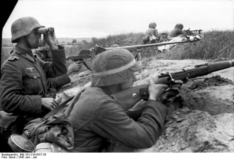 German Trench 1942