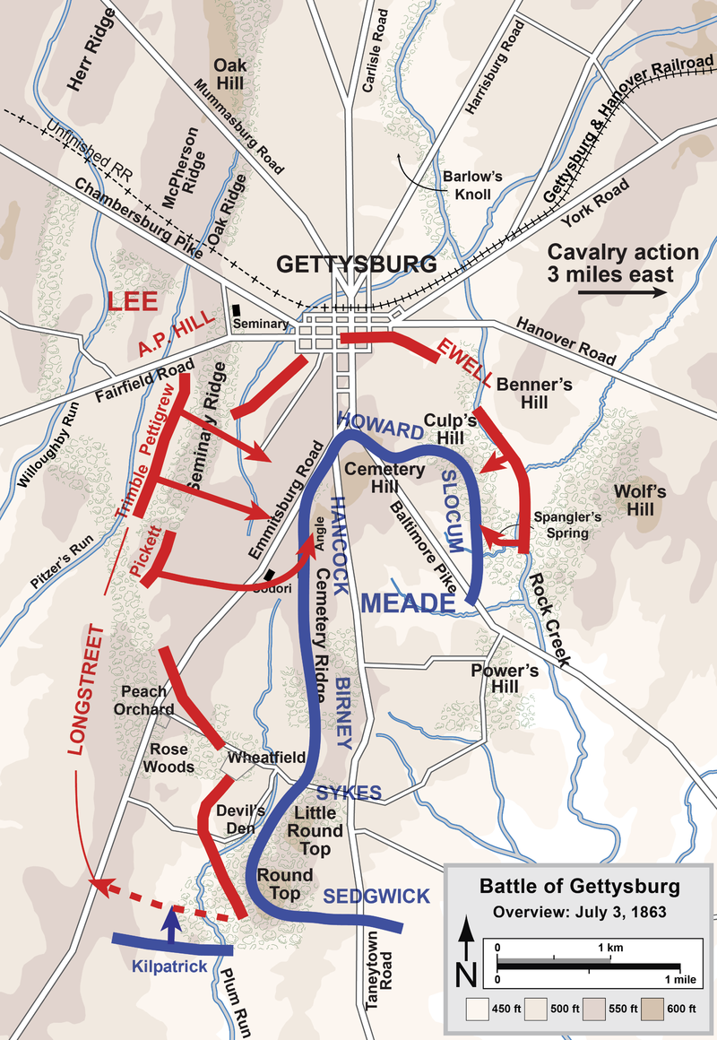 Gettysburg_Battle_Map_Day3 by Hal Jaspersen