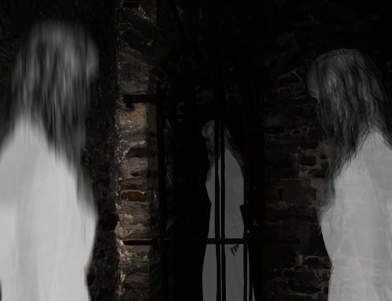 Ghostly woman