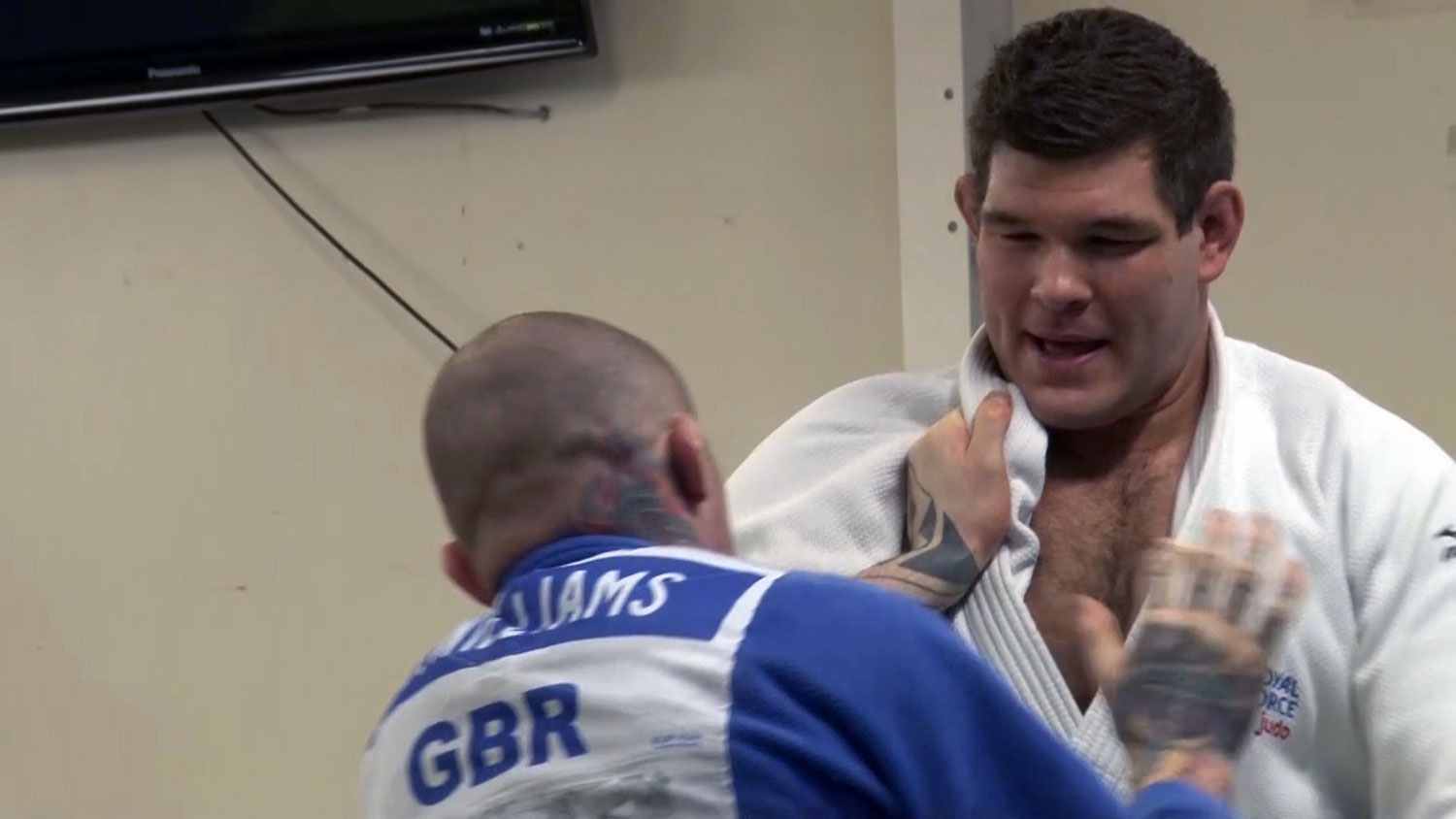 British military judoka Andrew Melbourne