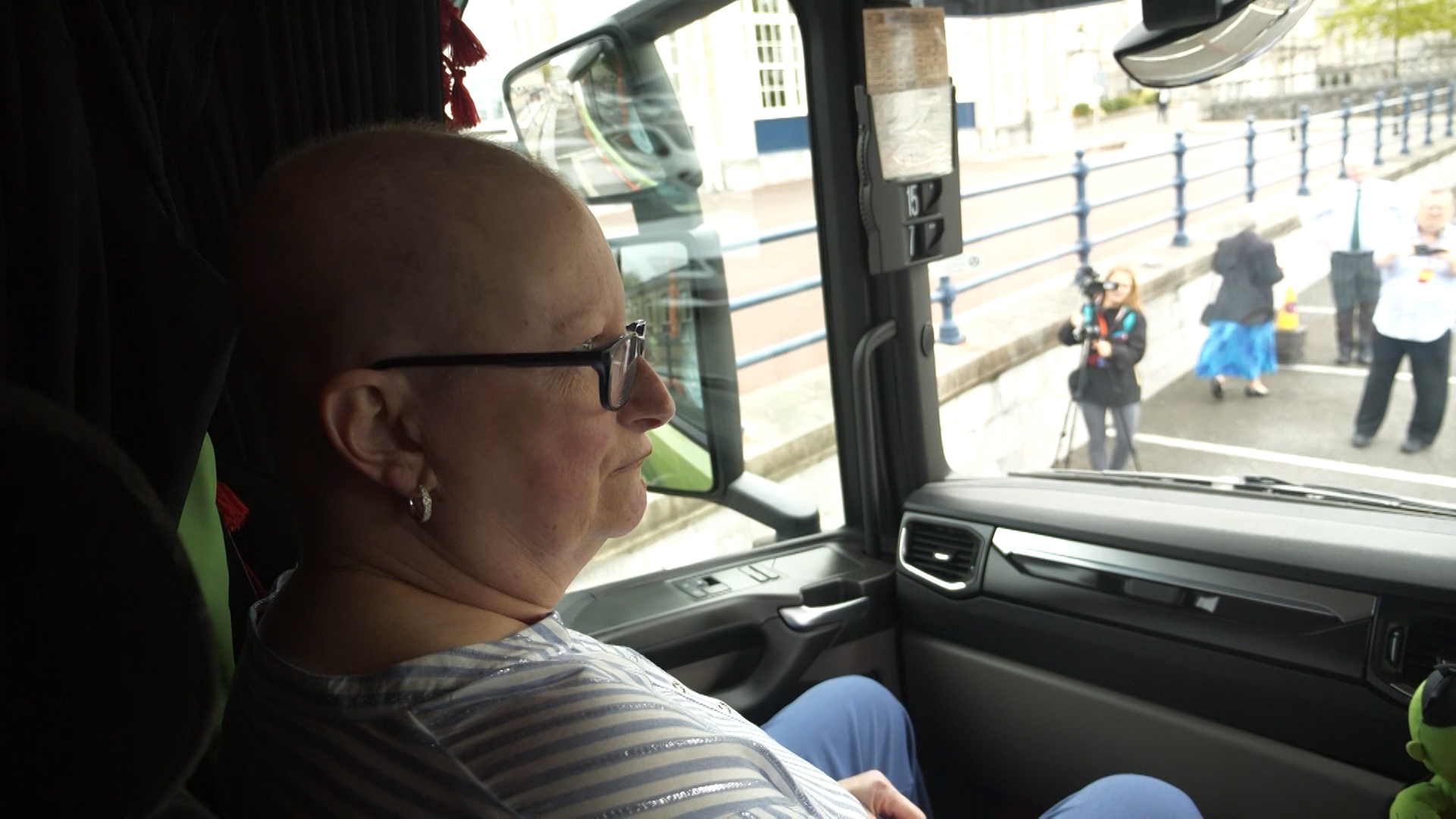 Gill on board of the Stobart 240419 CREDIT BFBS.jpg 