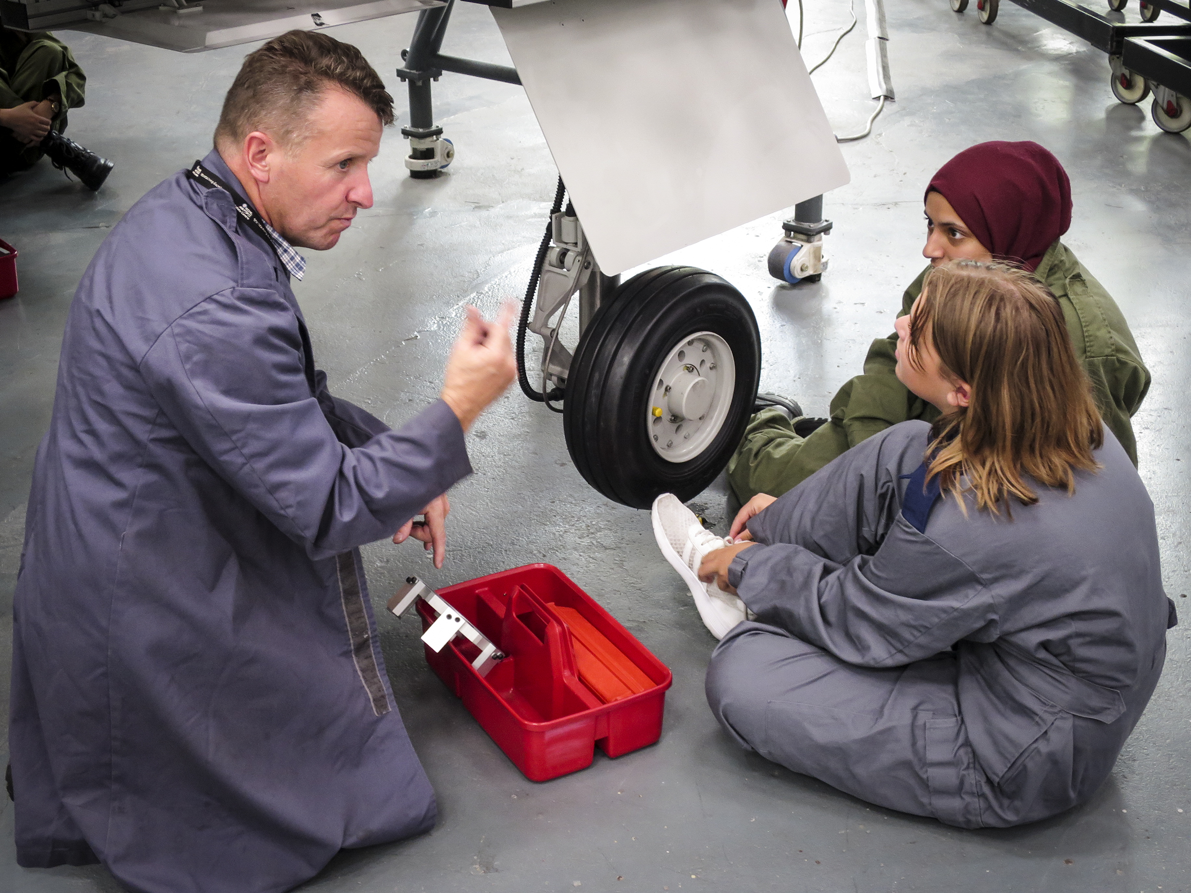 Girl Power On Display At RAF100 Science & Engineering Challenge (Credit: MoD)