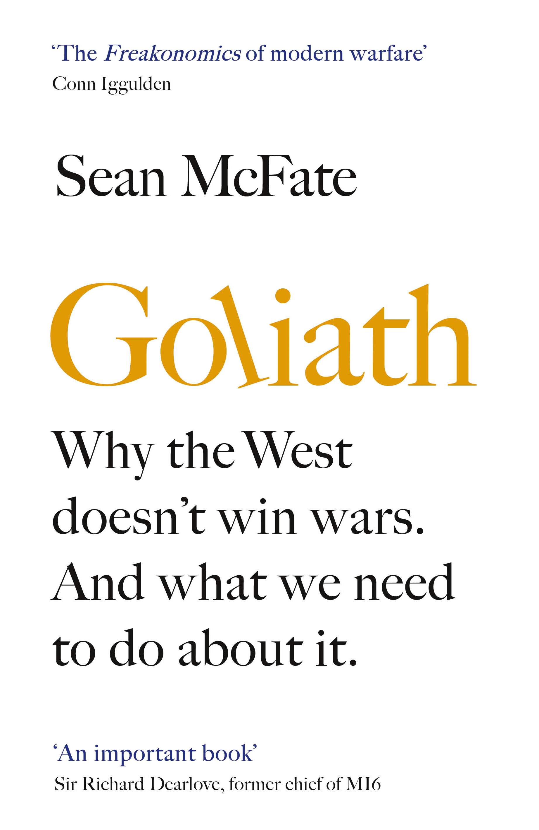 Goliath by Sean McFate cover image