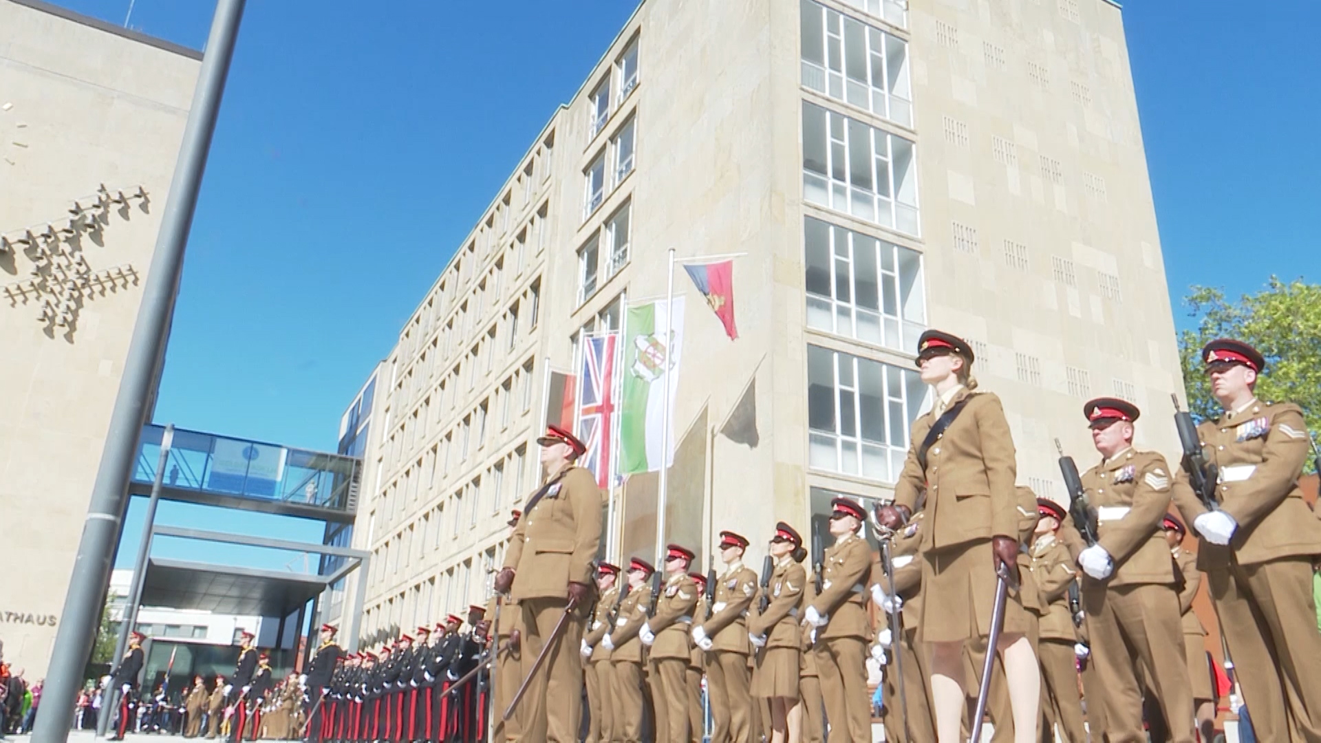 The regiment has spent the last 30 years in Gutersloh.