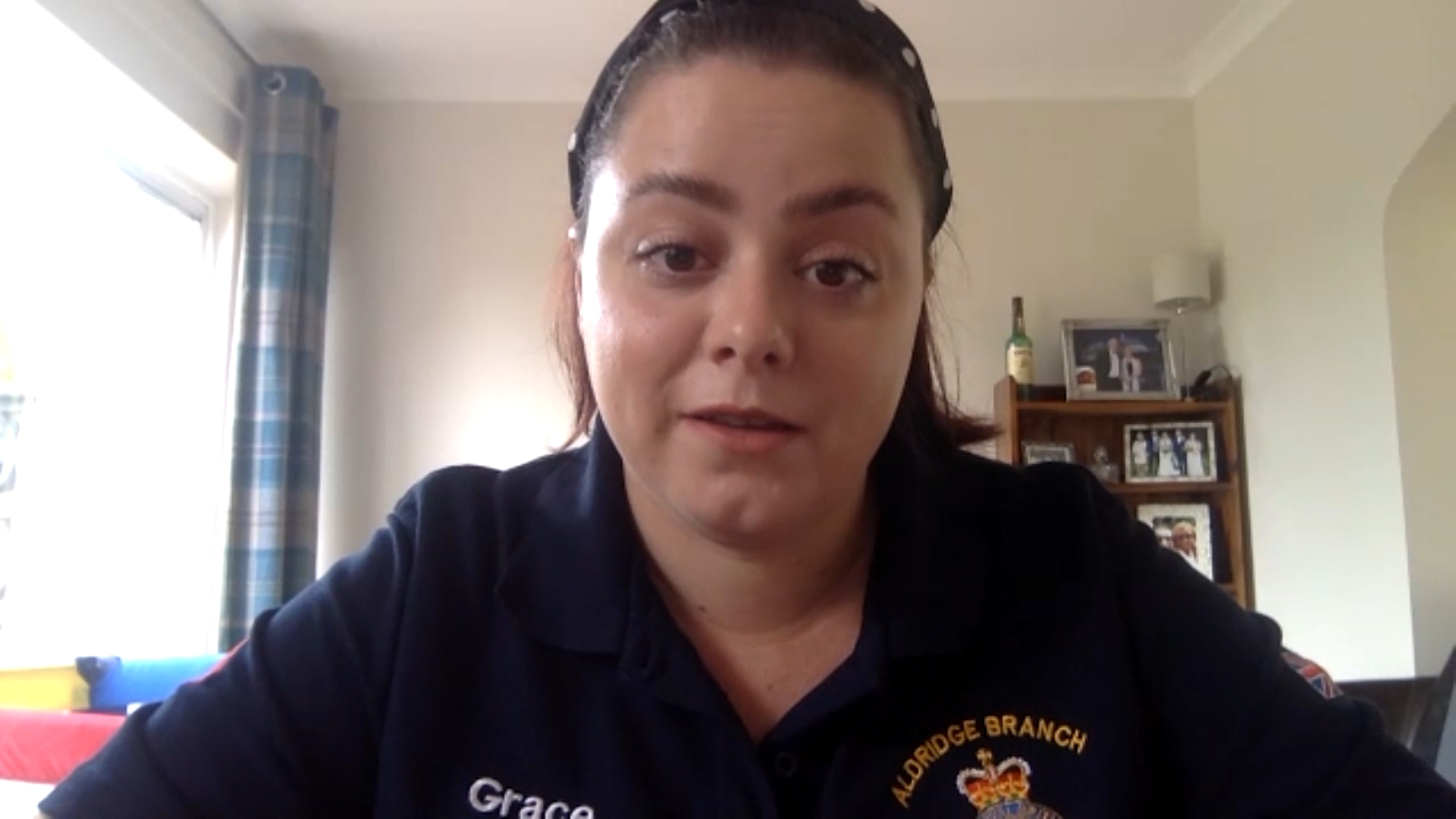 Grace Anderton RBL telephone buddy volunteer 070920 CREDIT BFBS.jpg