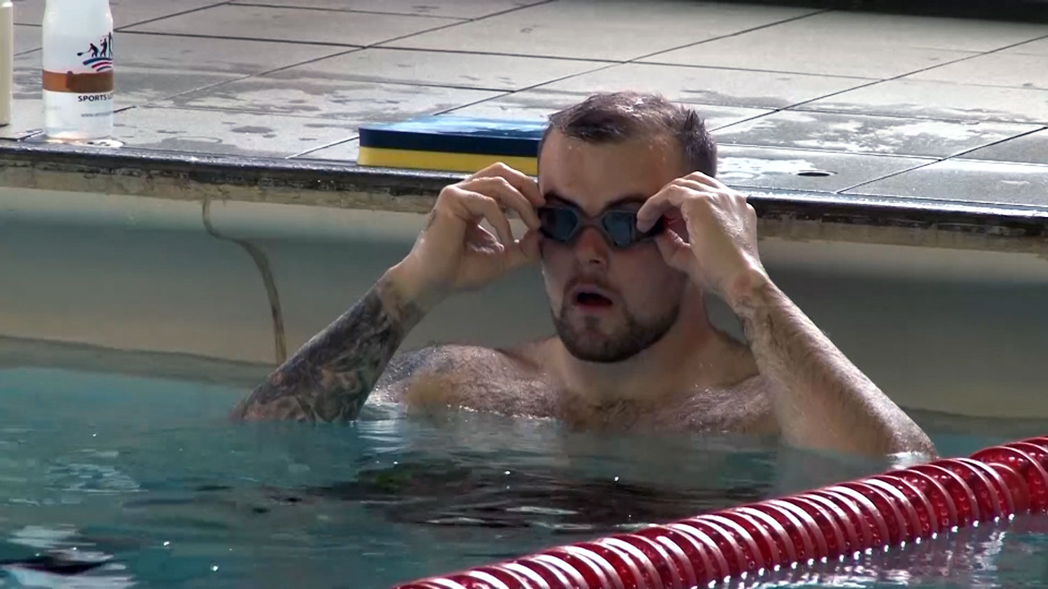 Greg Dunnings - UK Invictus Games swimmer