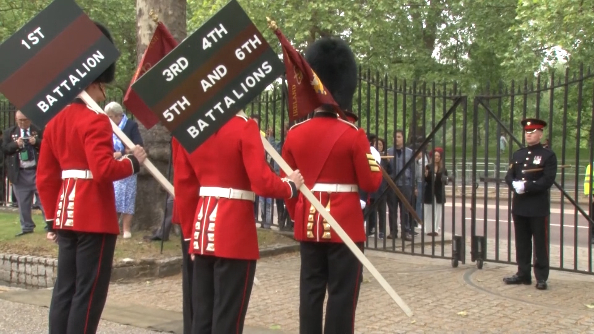 Black Sunday is a regimental day when serving and former Grenadier Guardsmen come together to pay tribute to those killed and injured.