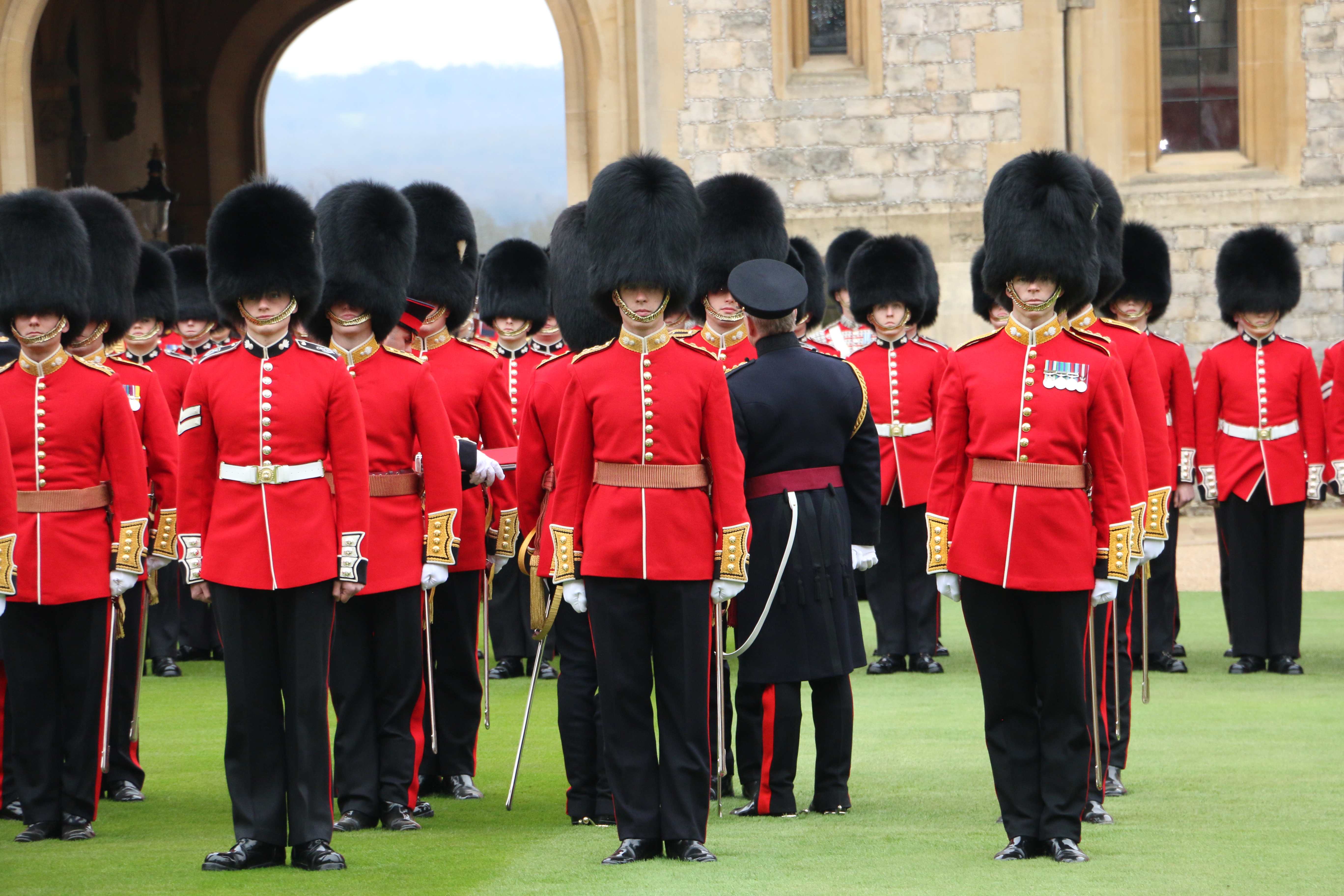 Grenadier Guards at Windsor Castle 220319 CREDIT BFBS.JPG 