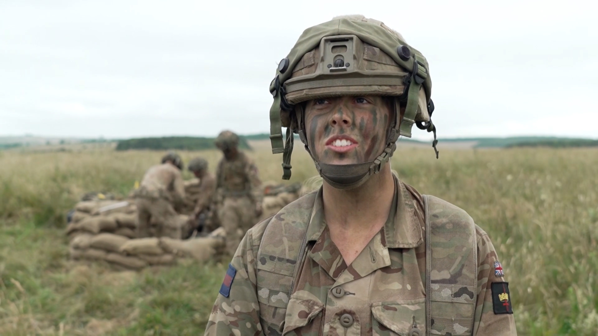 Guardsman Yasmin Spriggs appreciates the fact that her regiment has both a ceremonial and a "green Army" role