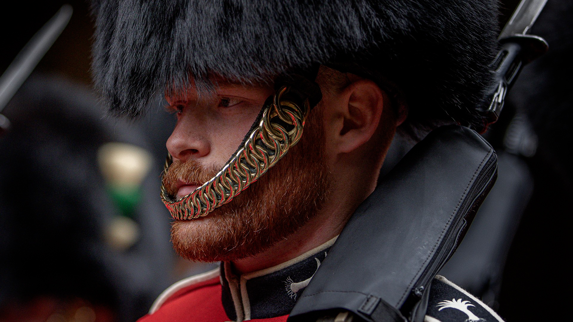 Guardsman sporting beard after ban lifted CREDIT Welsh Guards X.jpg