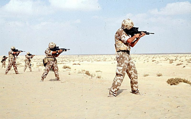 Gulf War Operation Desert Storm Infantry 