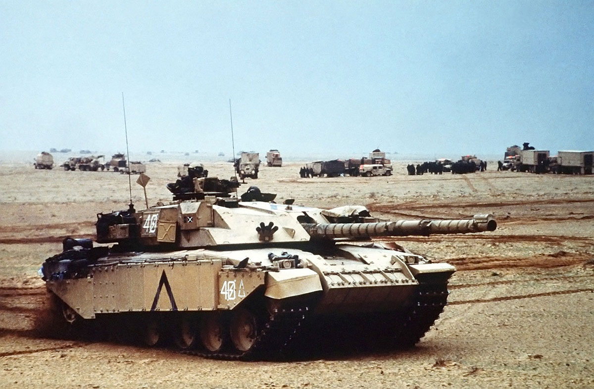 Gulf War tank assault