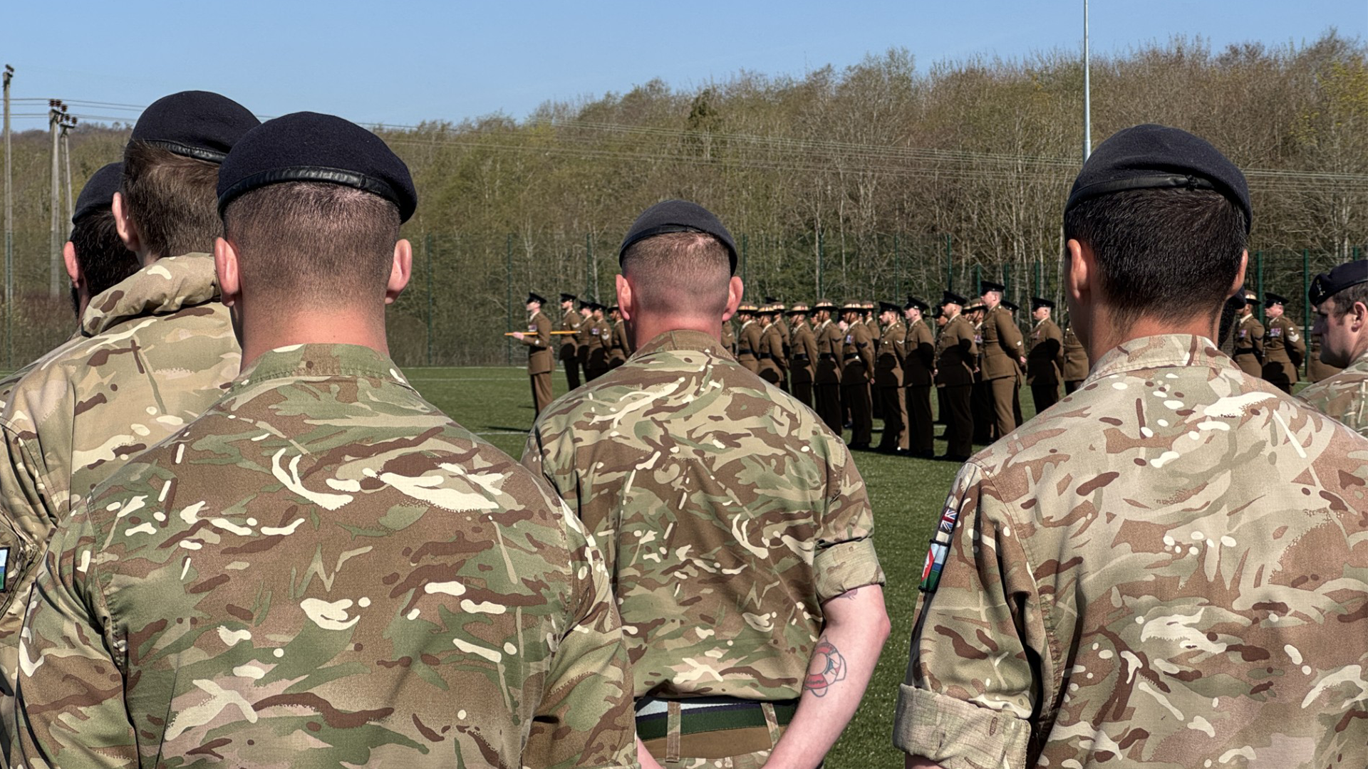 Gurkha Re-designation parade CREDIT BFBS