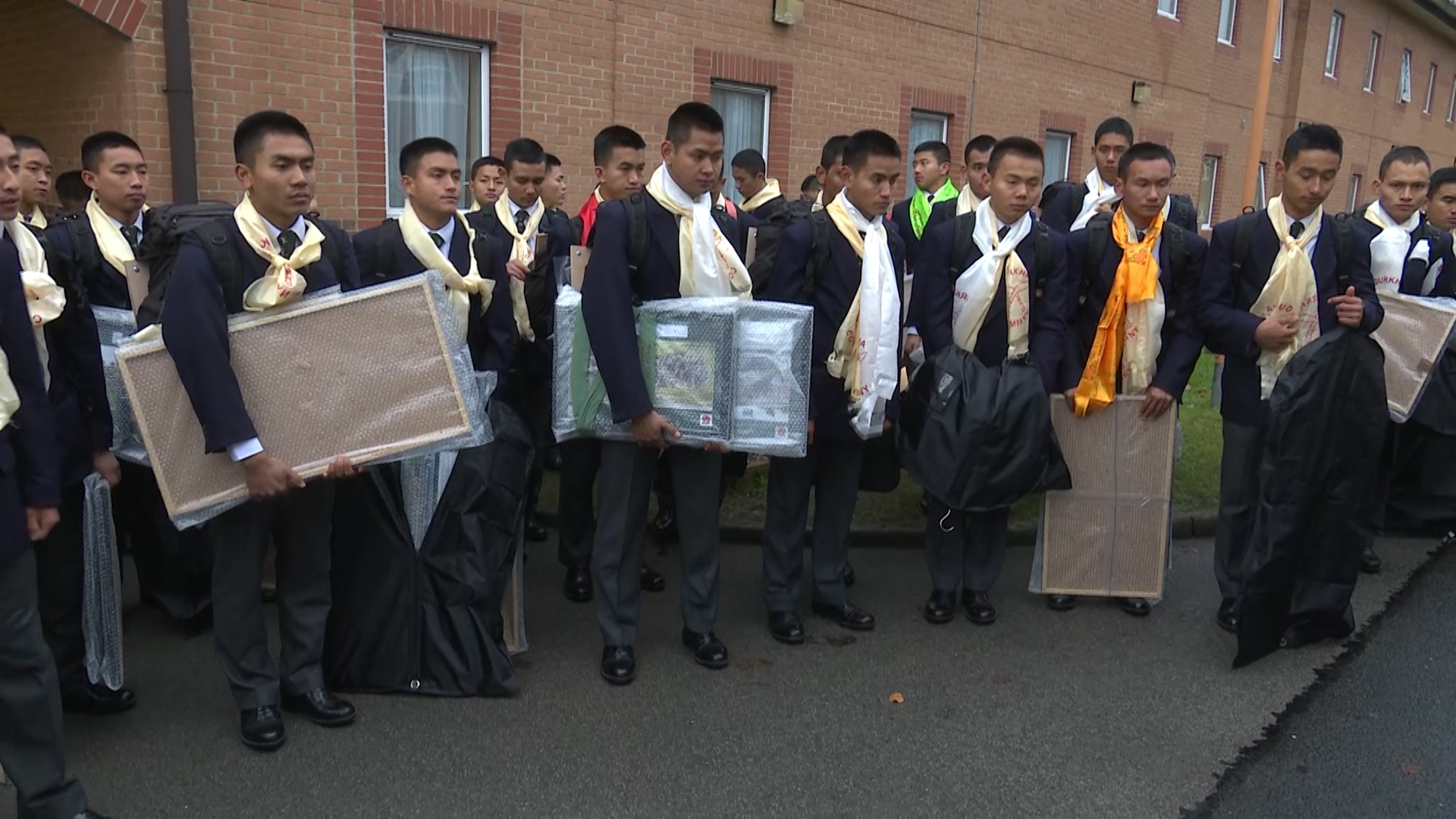 Gurkha Riflemen Leave For Army After Training 211118 BFBS