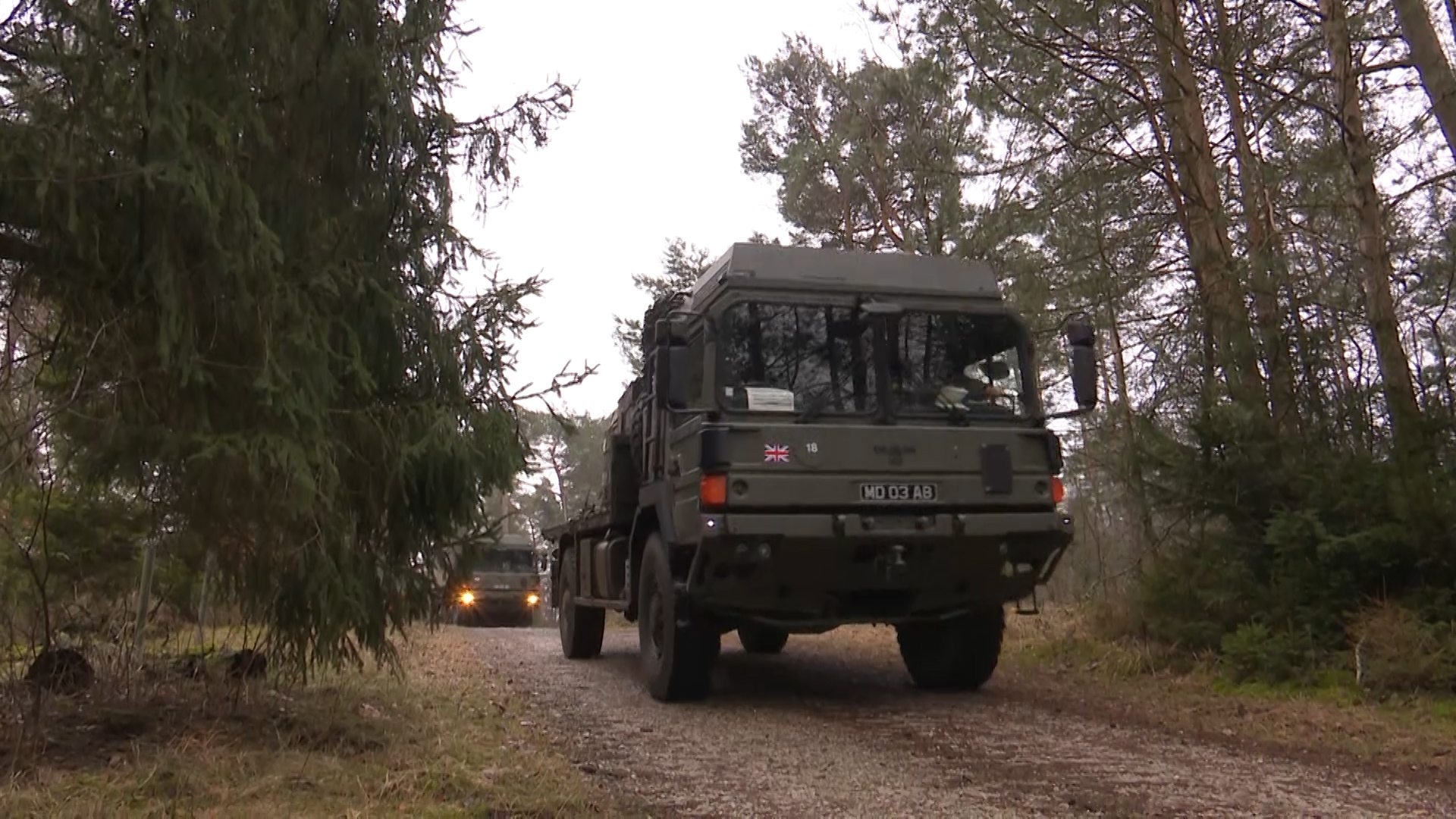 Gurkha logistic regiment in Germany 180219 CREIT BFBS