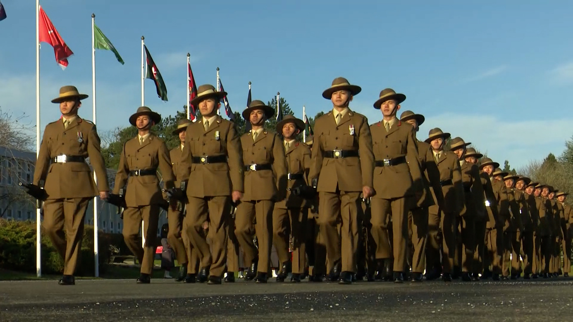 Gurkha recruits passing out