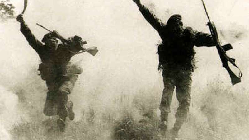 Gurkhas attack