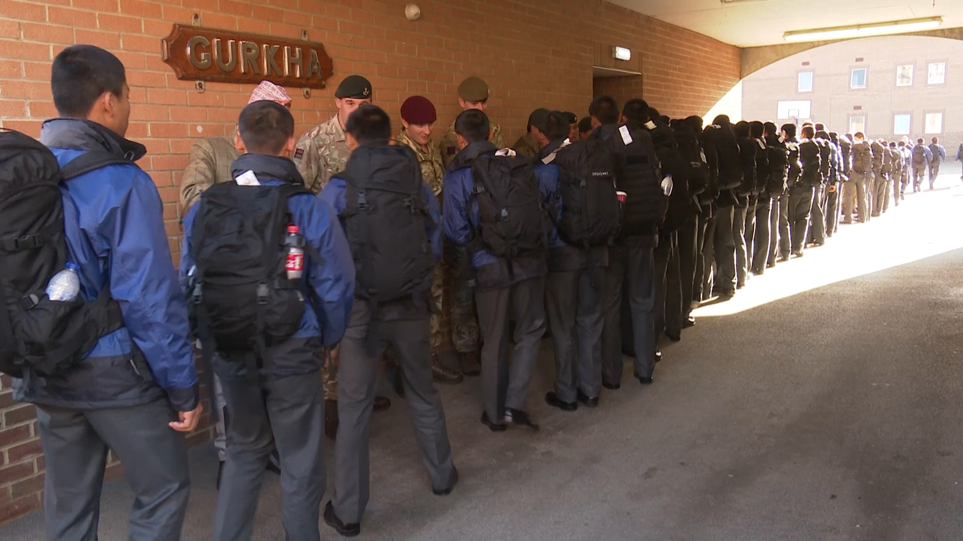 	Gurkhas receive traditional blessing at Catterick