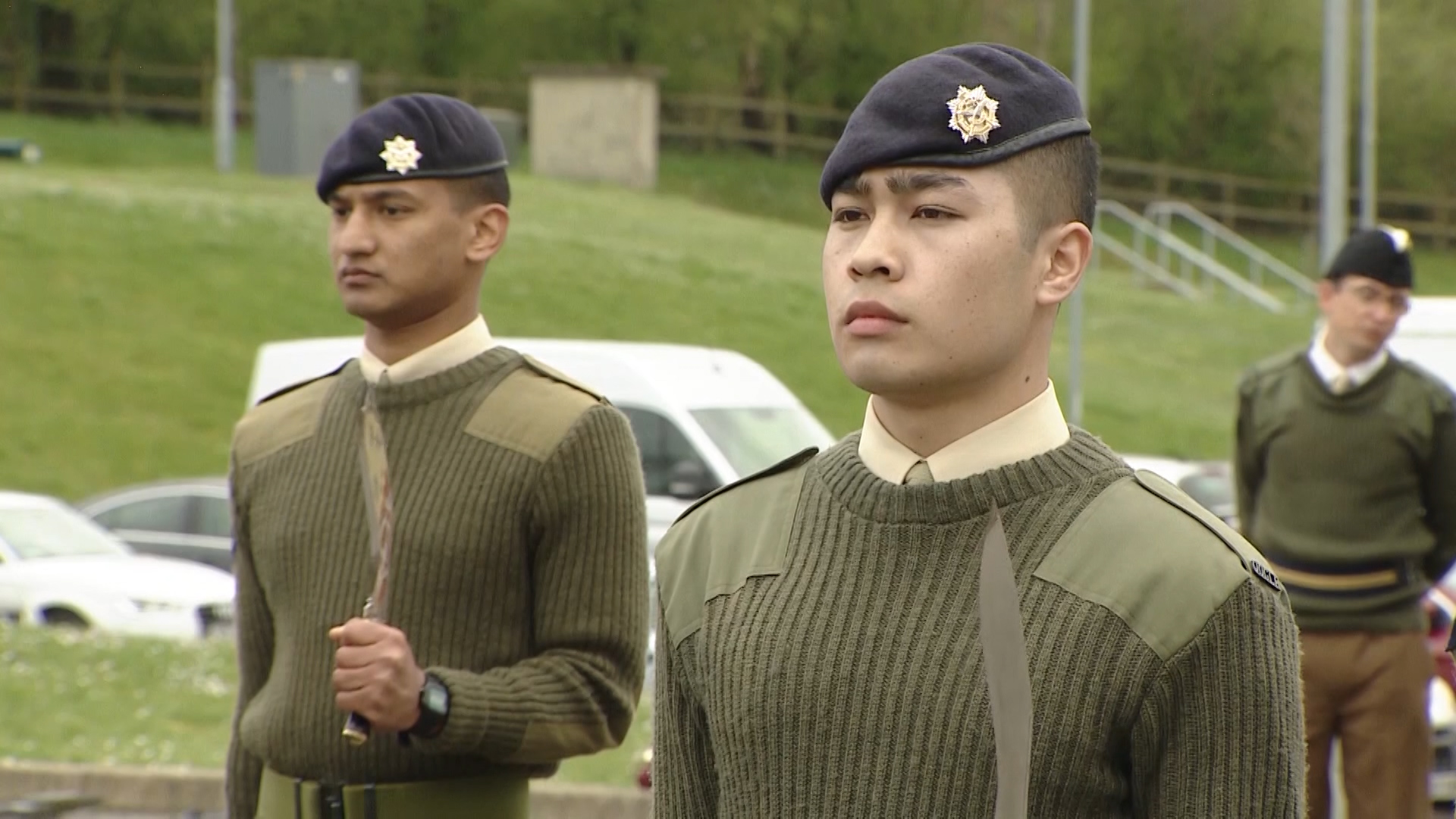 Each Gurkha will carry Khukuri.