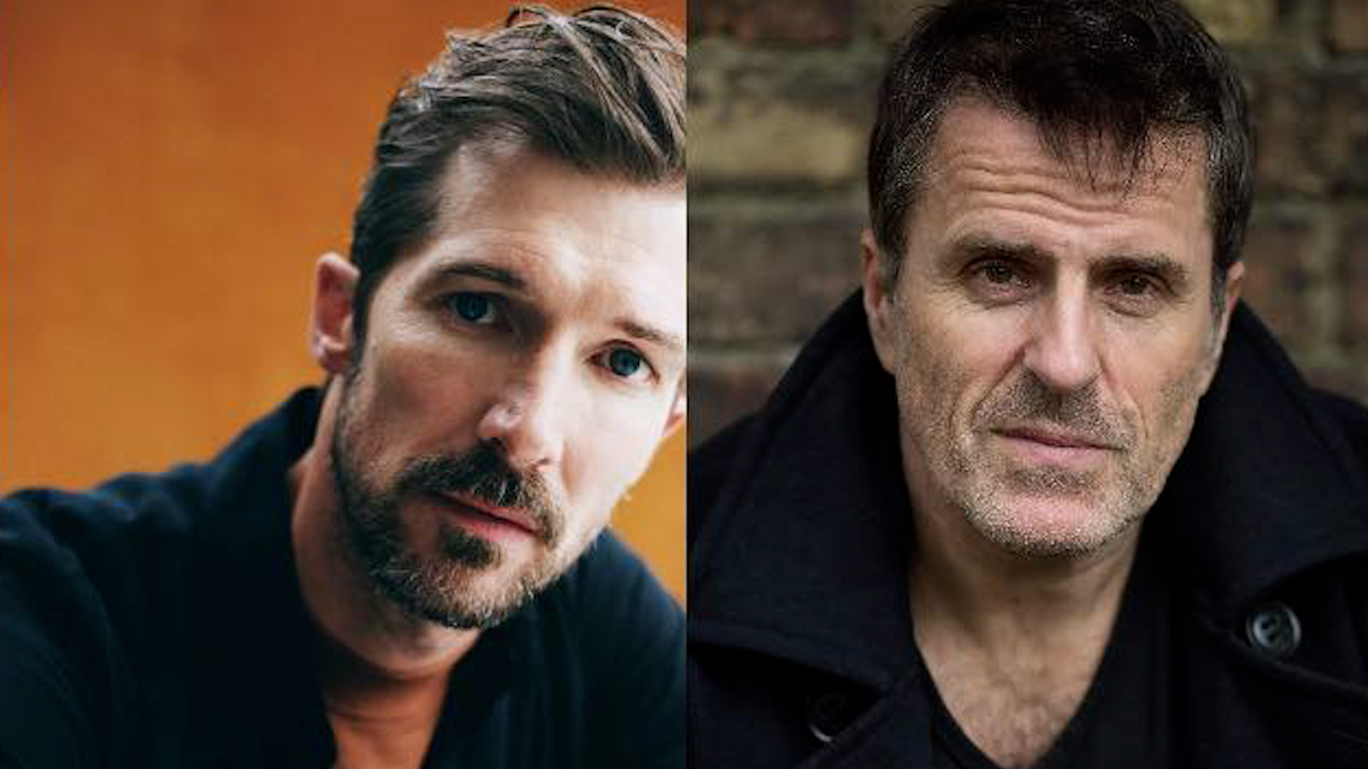 Gwilym Lee (left) will star as Bill Stirling and Con O'Neill will play General Montgomery (Picture: BBC).