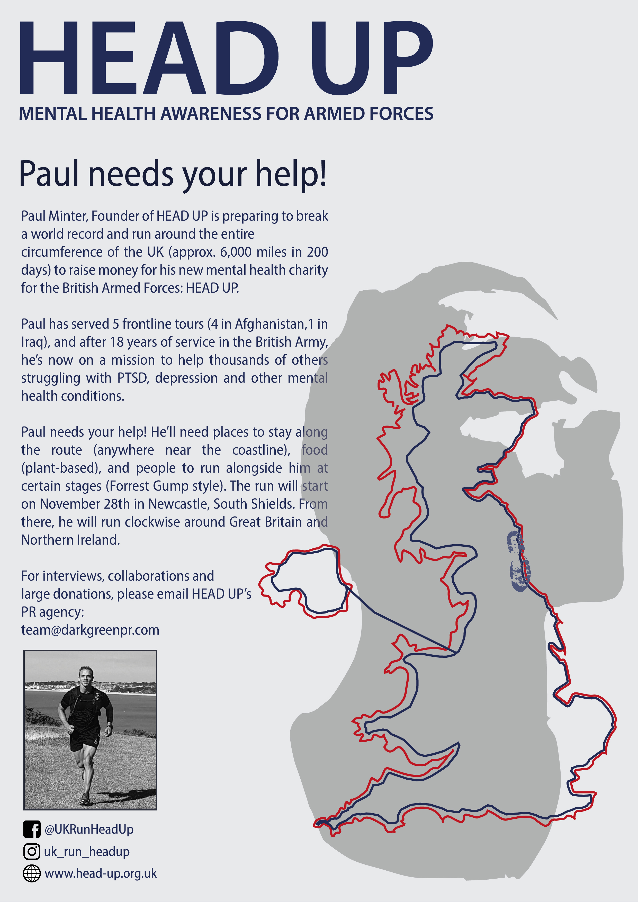 Head Up Challenge Poster. Credit Paul Minter