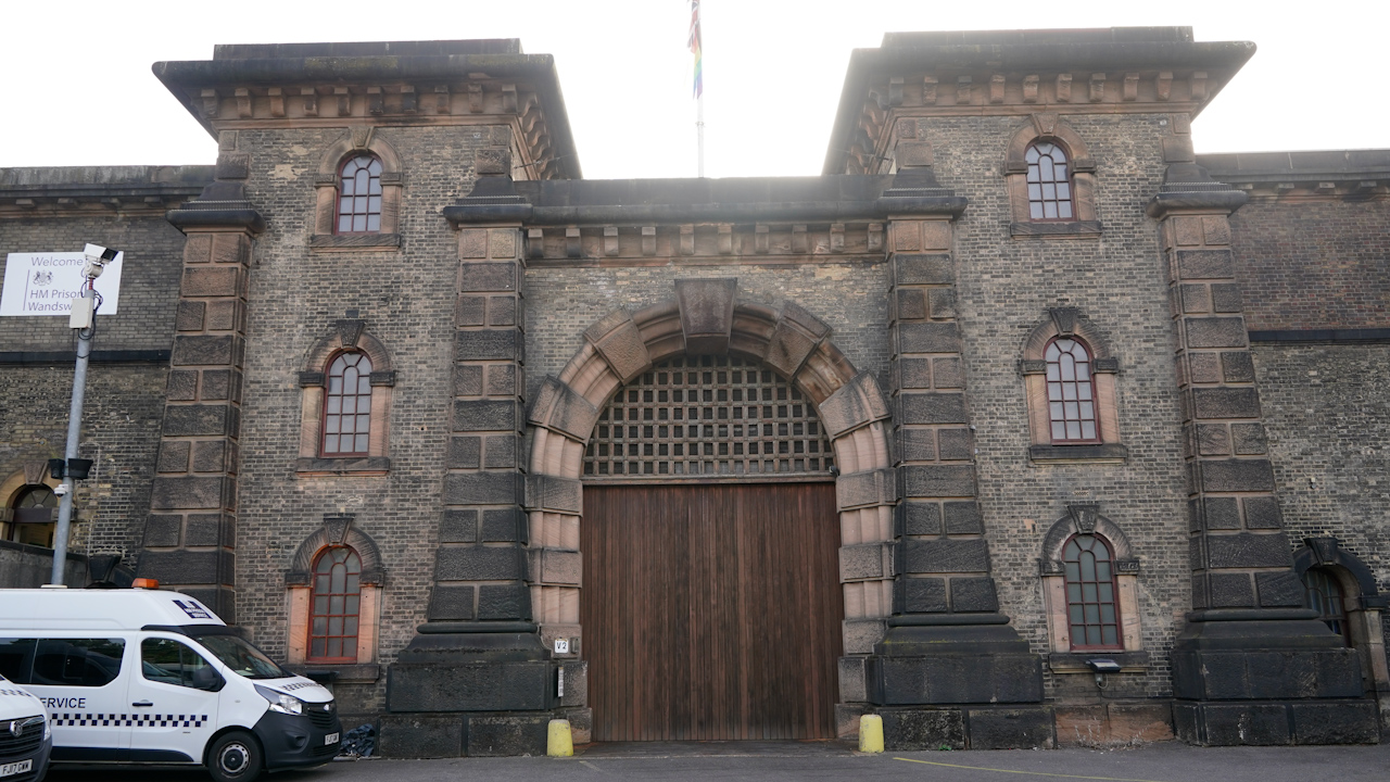 HMP Wandsworth, where former soldier Daniel Abed Khalife escaped from by clinging to delivery van (Picture: PA Media).