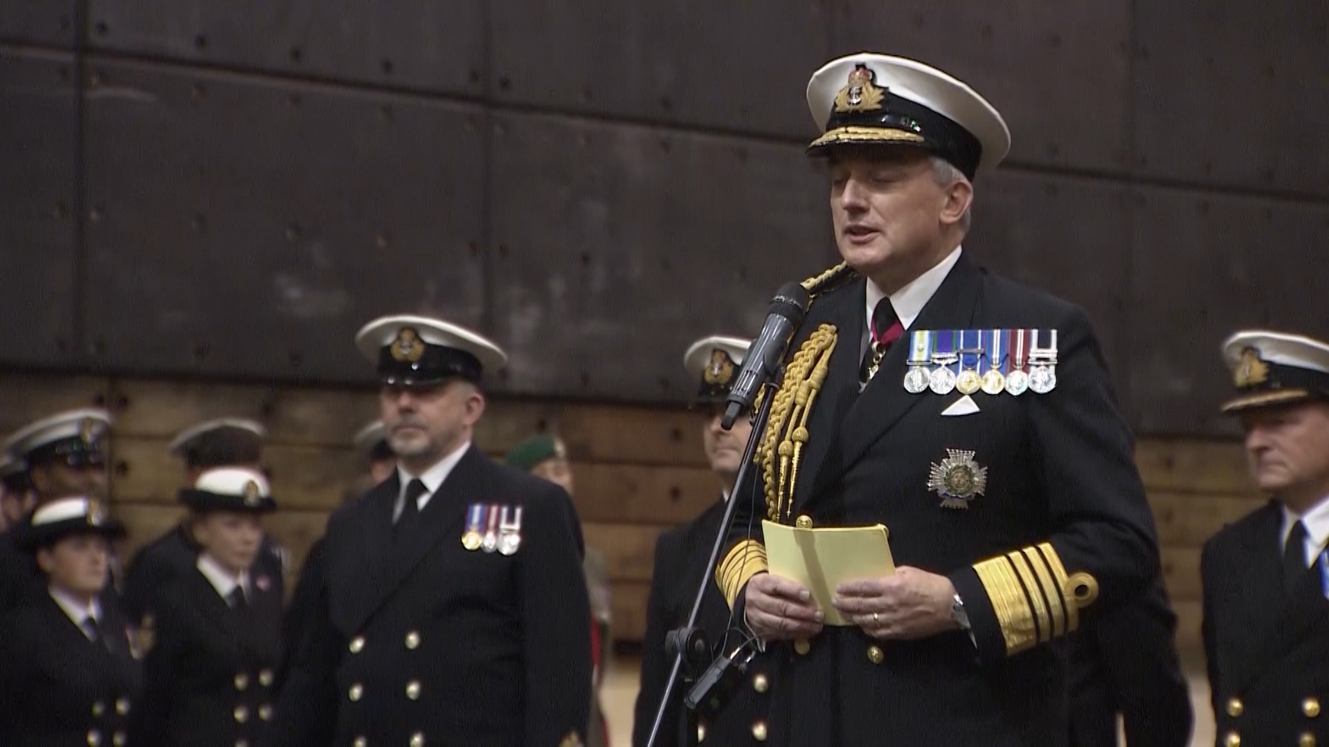 HMS Albion Homecoming 231118 BFBS