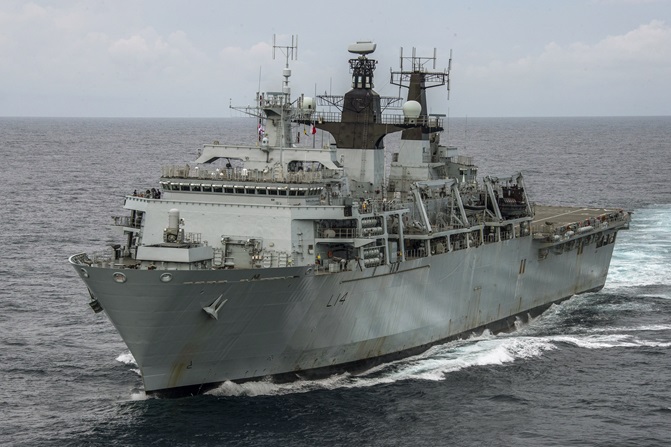 	HMS Albion leads amphibious forces Credit Royal Navy 220319.jpg