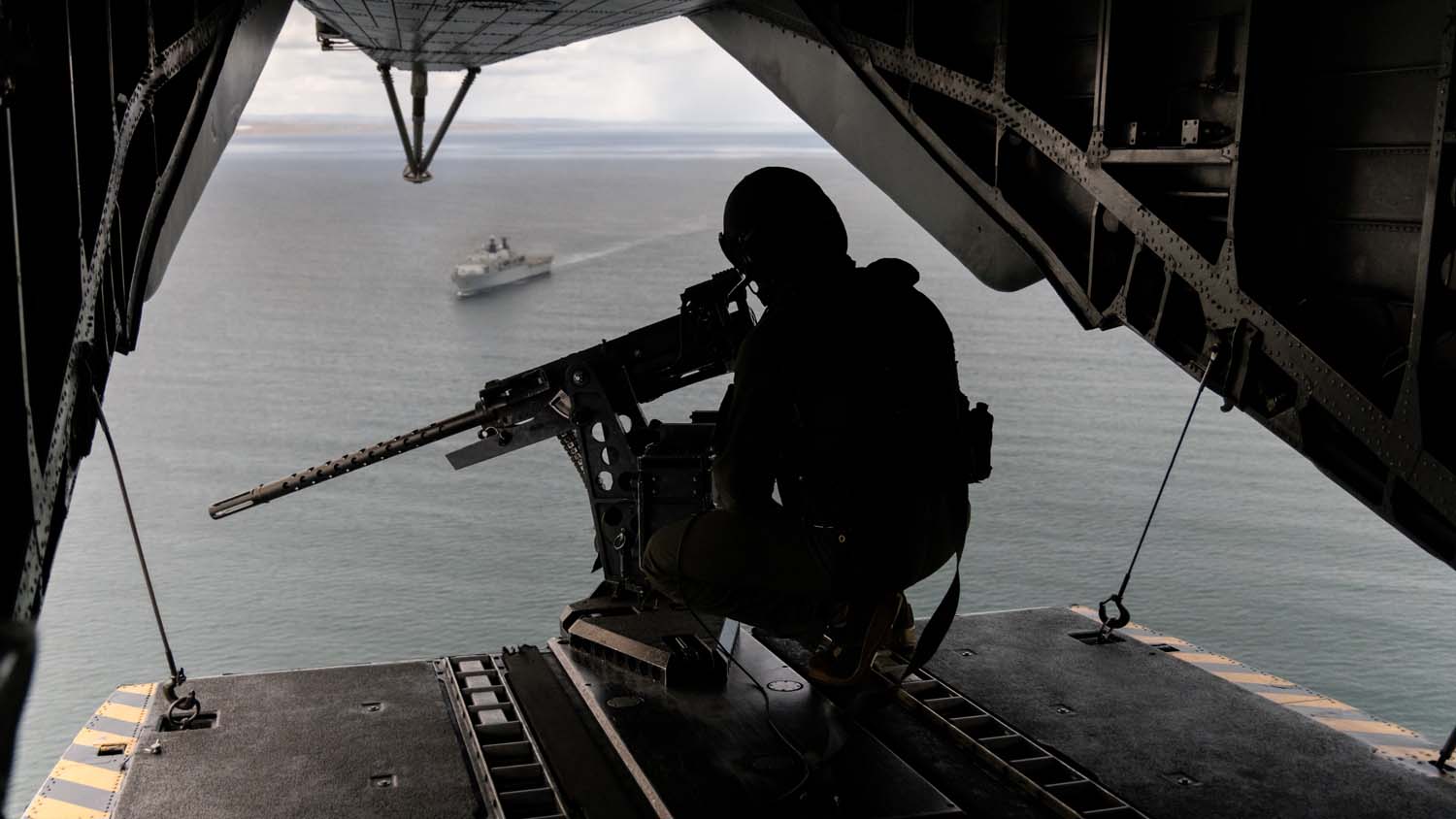 HMS Albion, Royal Marines and US Forces work on amphibious exercises in Scotland 14052021 CREDIT ROYAL NAVY