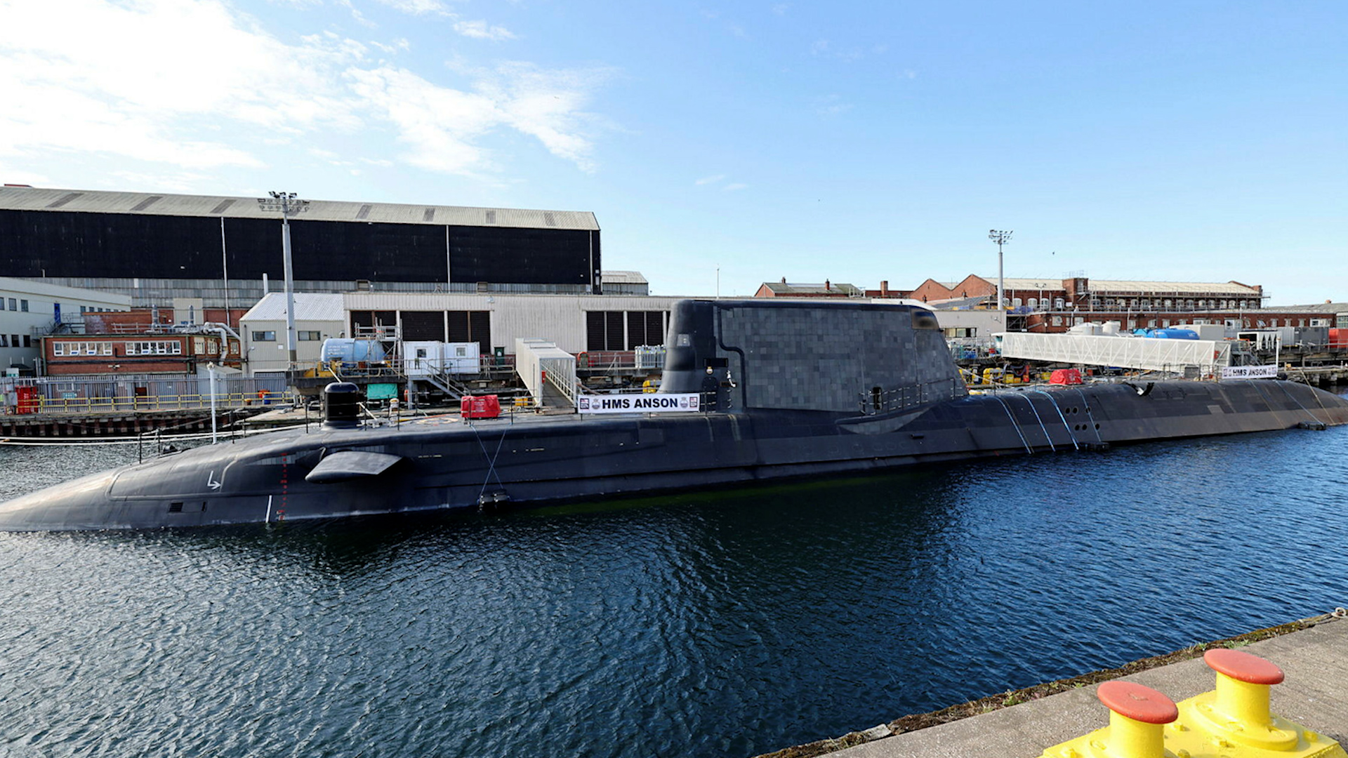 	HMS Anson commissioned into the Royal Navy