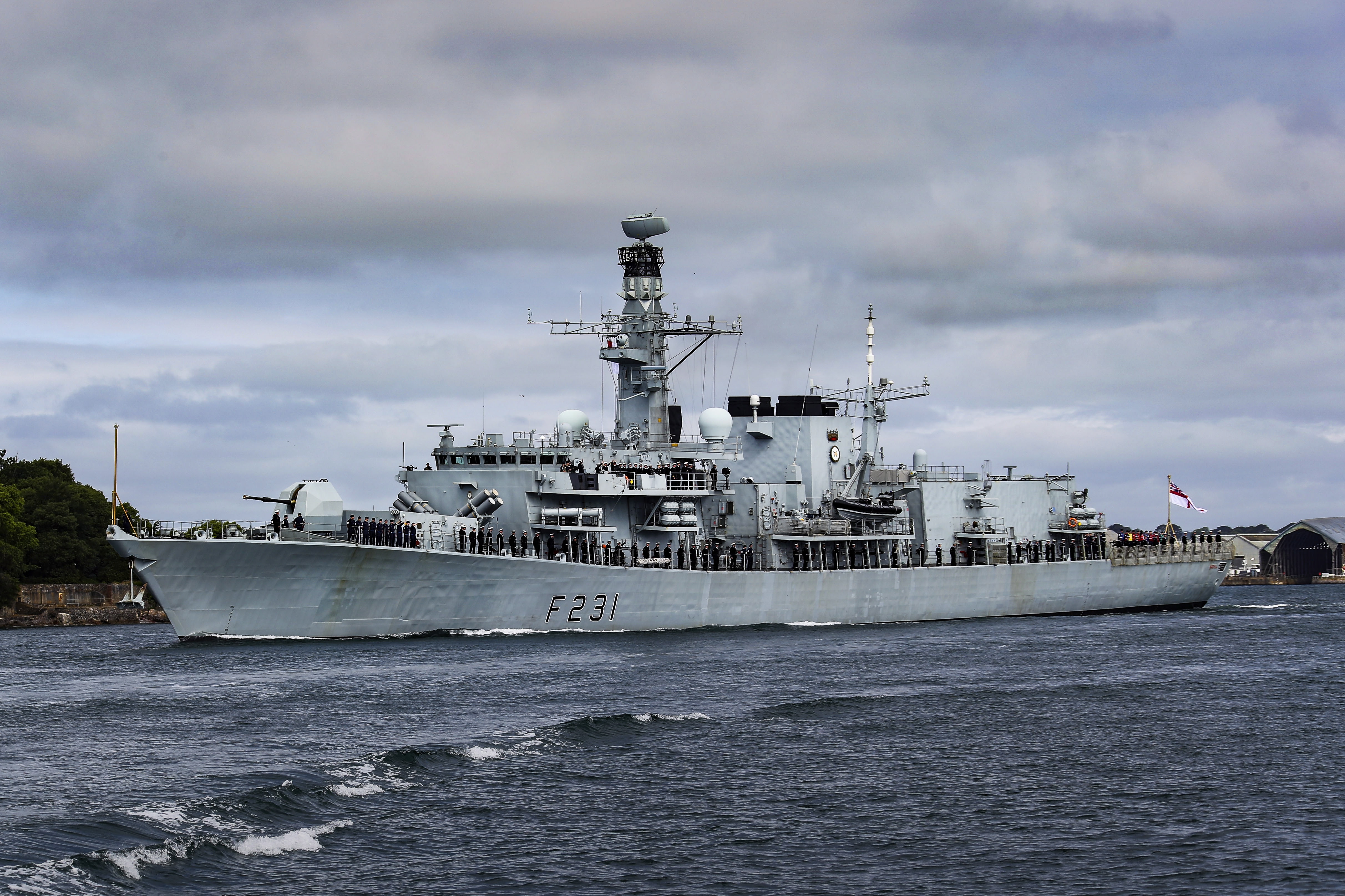HMS Argyll (Picture: MOD).