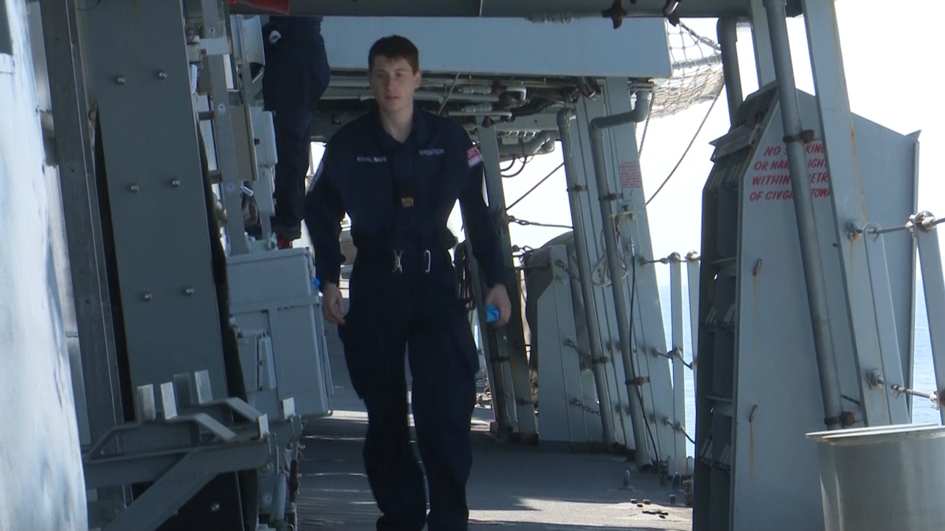 hms argyll deploys