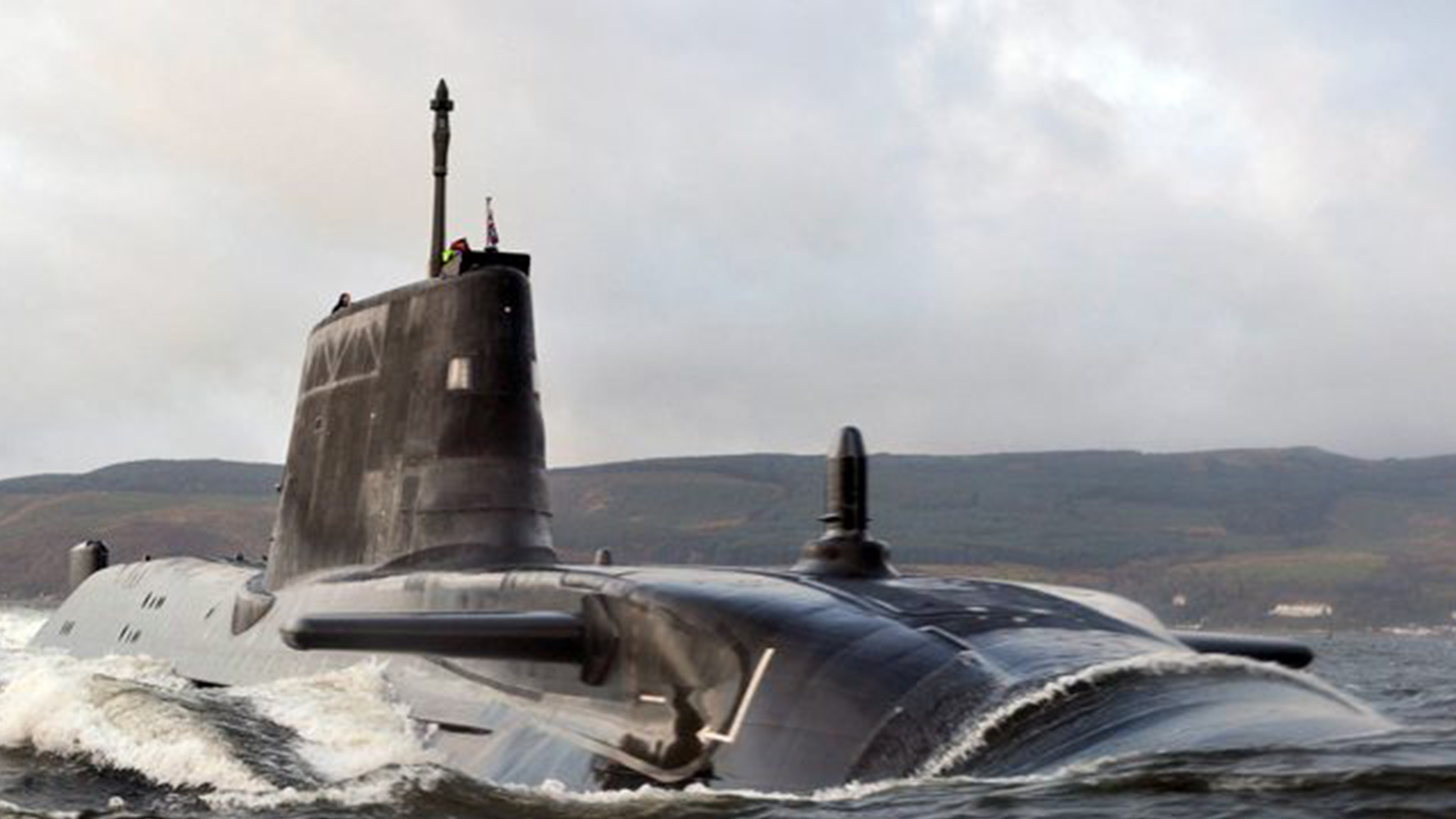 She backed international alliances like Nato and international partnerships such as Aukus (Picture: MOD