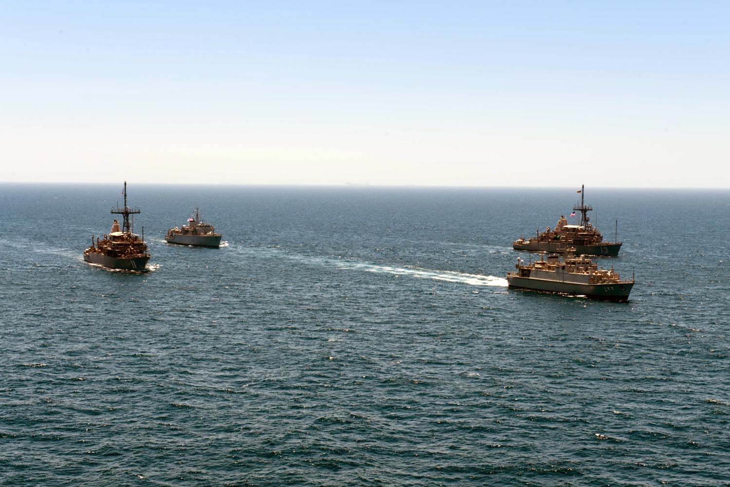 Cover image: Four minehunters took part in the exercise (Picture: Royal Navy).