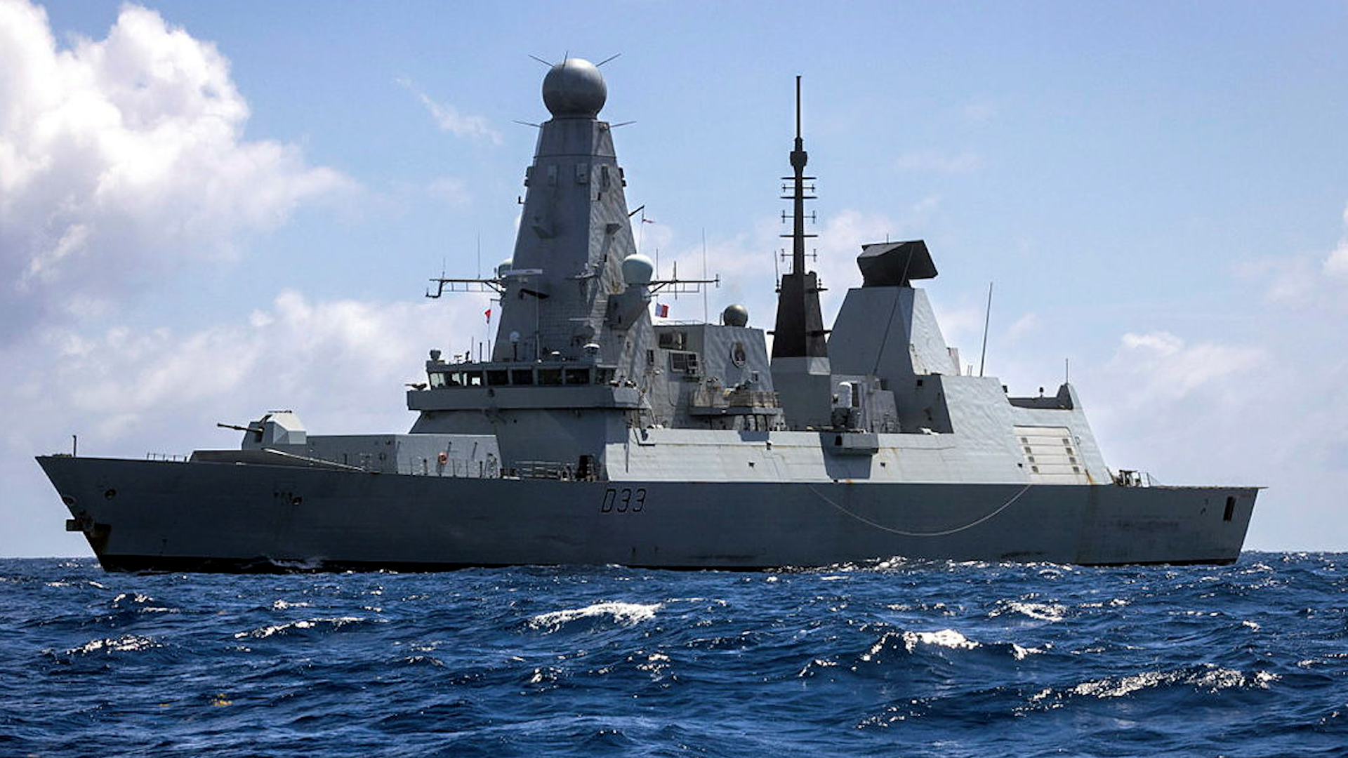 HMS Dauntless and Richmond will protect the aircraft carrier (Picture: MOD)