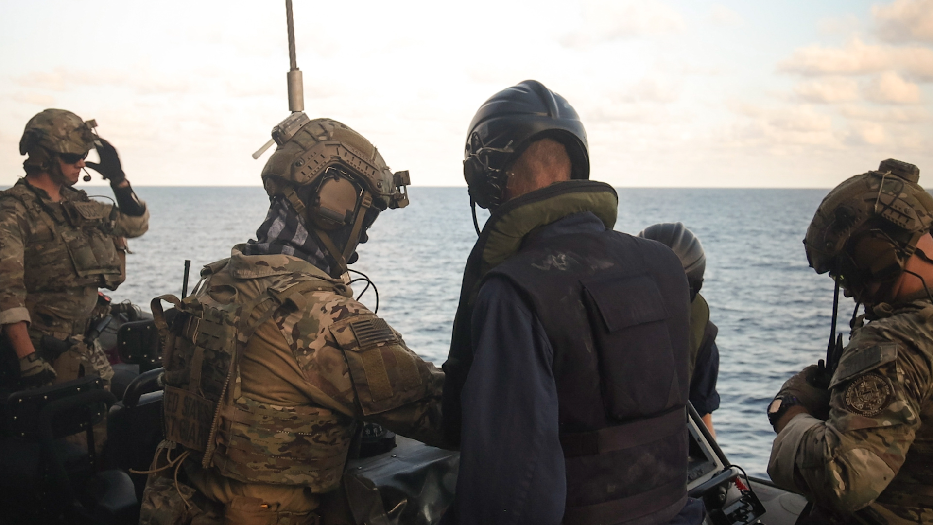 HMS Dauntless seized £60m worth of drugs and forced traffickers to scuttle their speedboat 03112023 CREDIT Royal Navy MOD