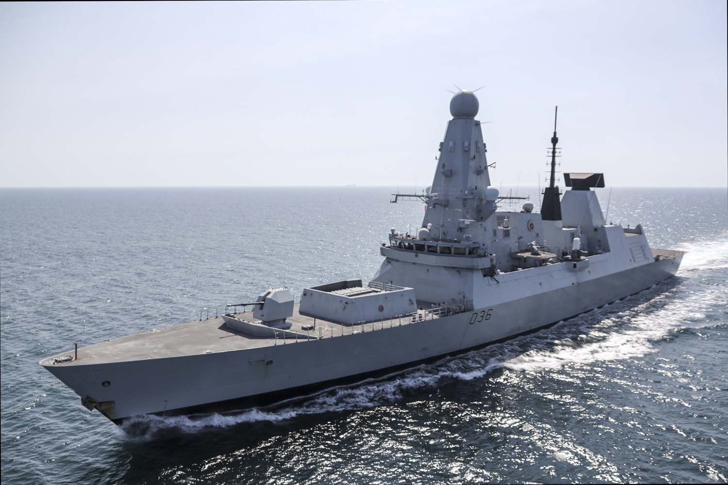Cover image: HMS Defender during training (Picture: Royal Navy).