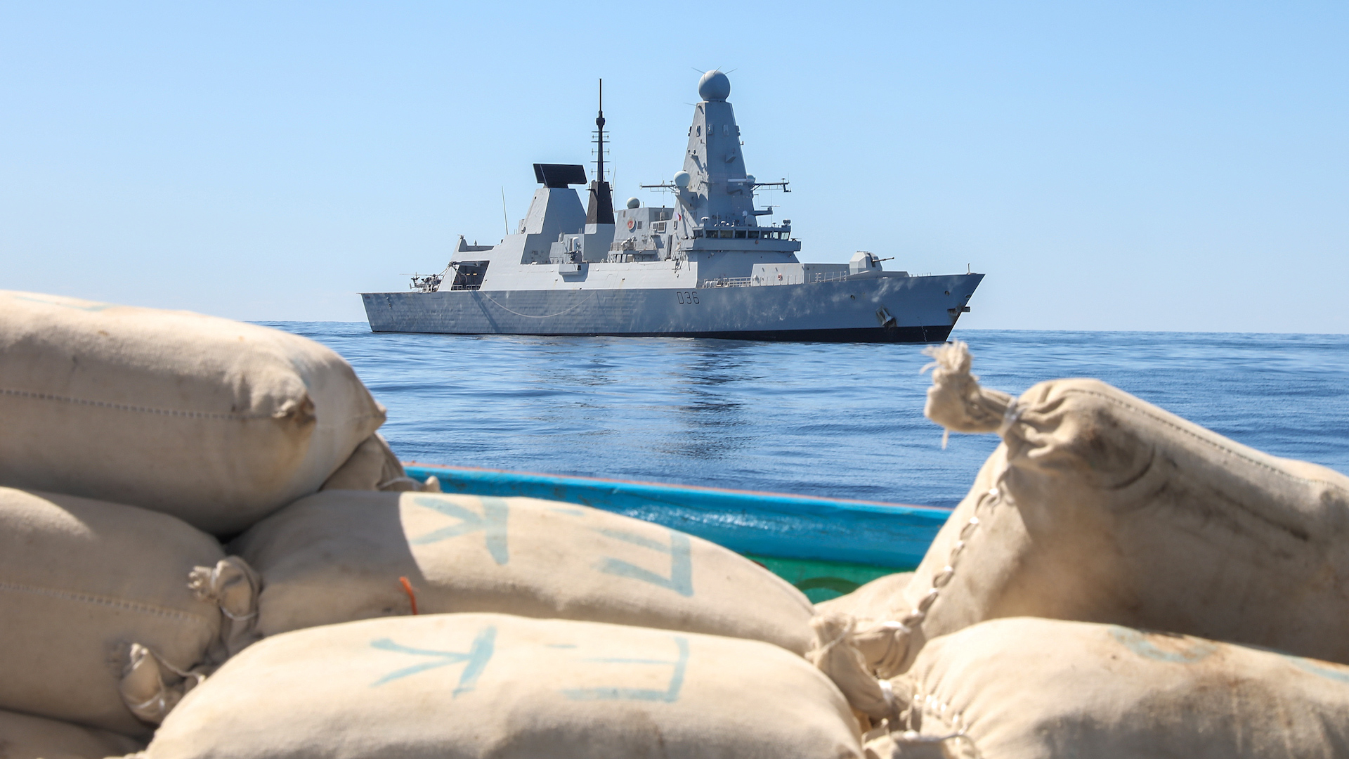 HMS Defender and drugs seized in Indian Ocean 040220 CREDIT Royal Navy.jpg 