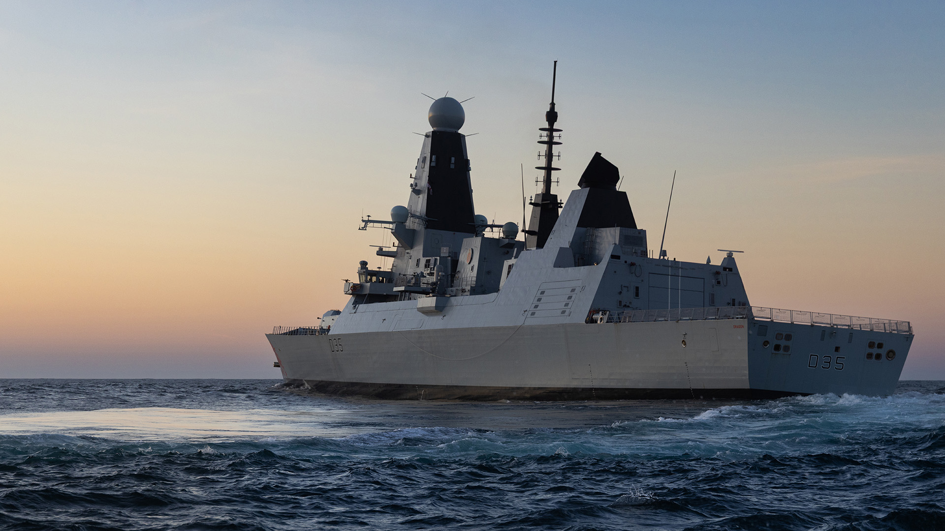 The warship is due to leave Portsmouth on a mission to protect the airspace around UK interests and allies