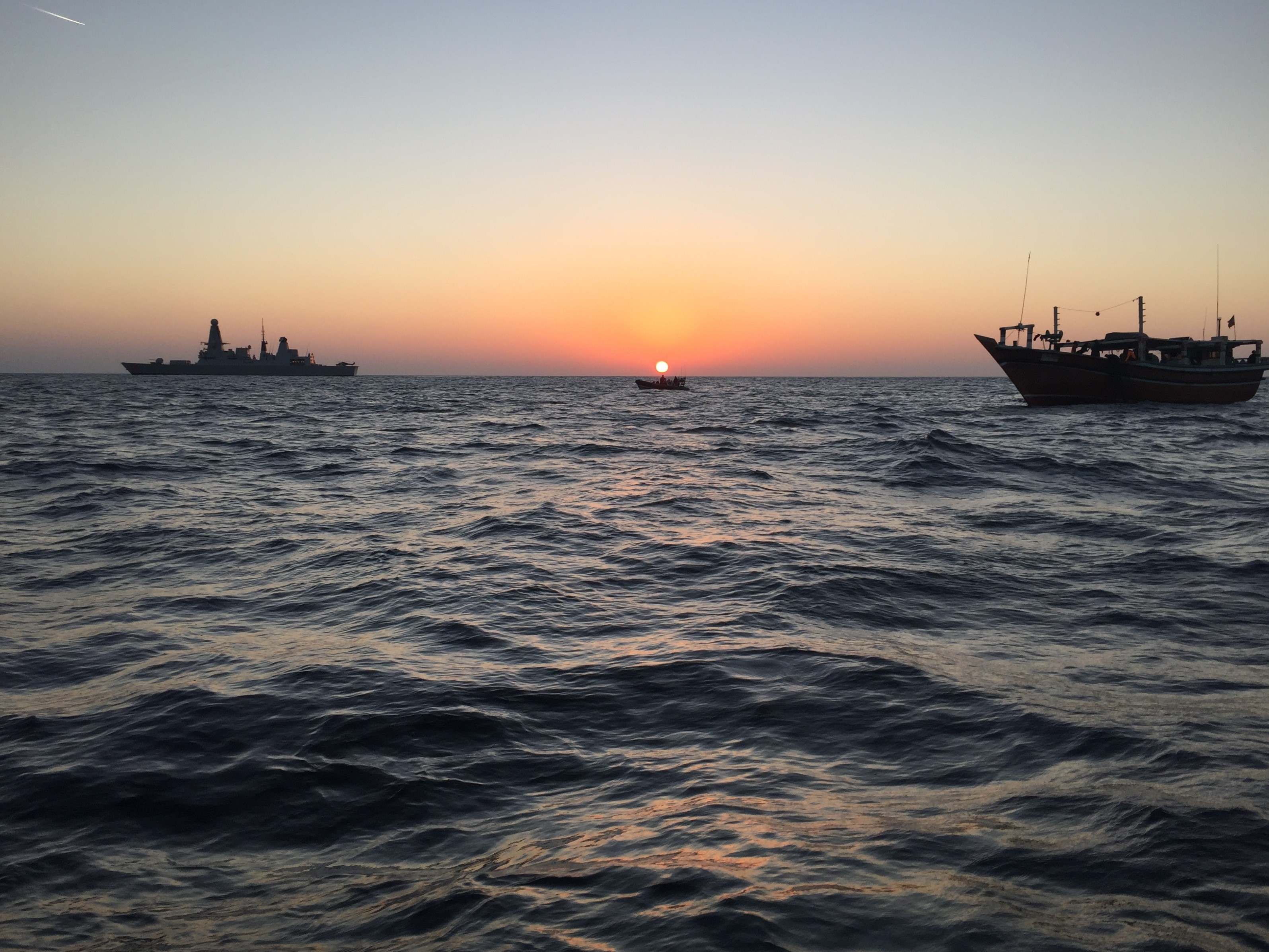 HMS Dragon drugs bust Middle East