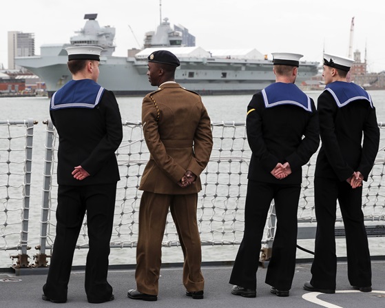 HMS Duncan has left Portsmouth for a six month deployment Credit LPhot Corbett Royal Navy 080319