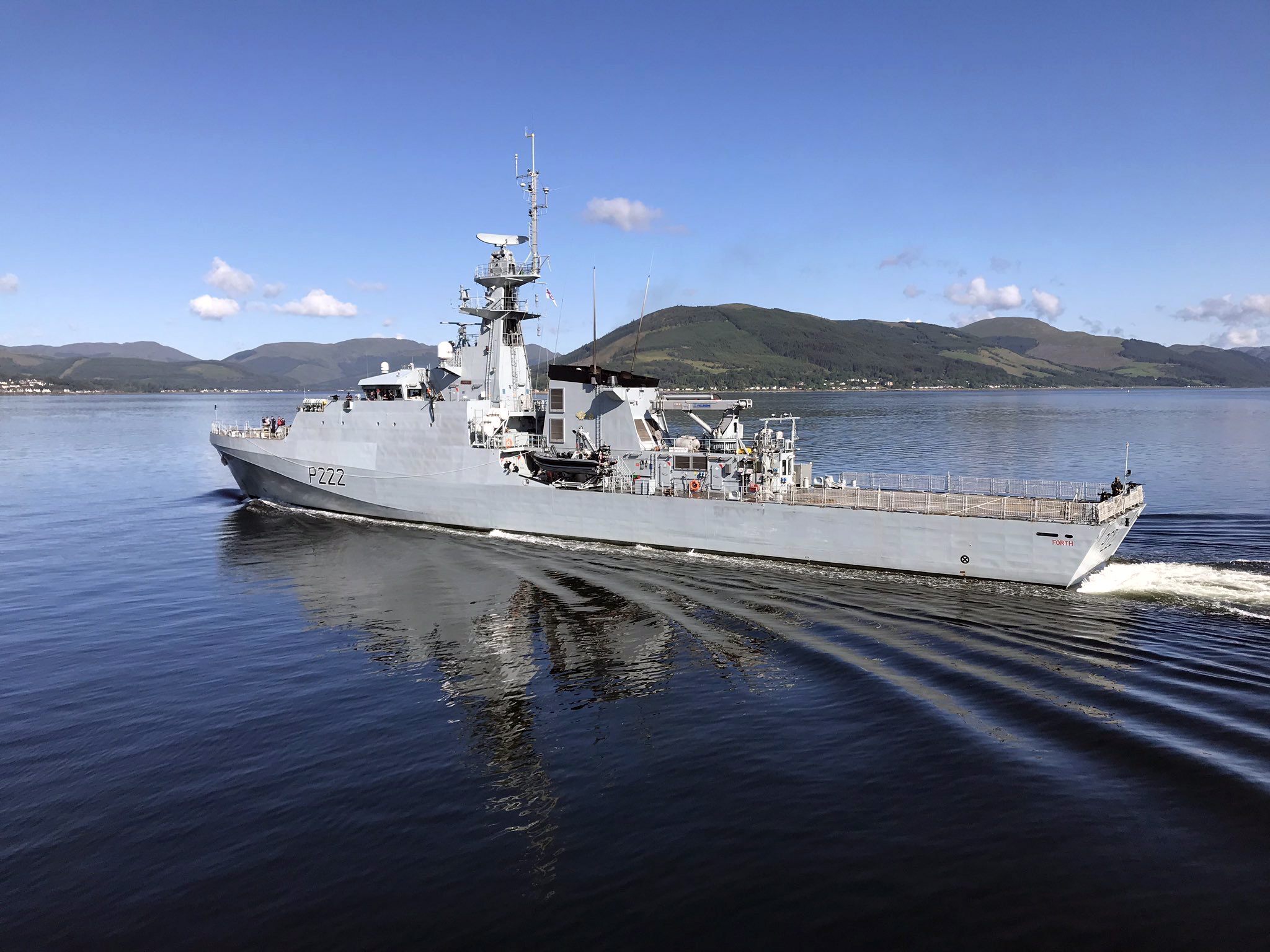 HMS Forth is due to be sent to the Falkland Islands by the end of this year (Picture: Royal Navy/MOD).