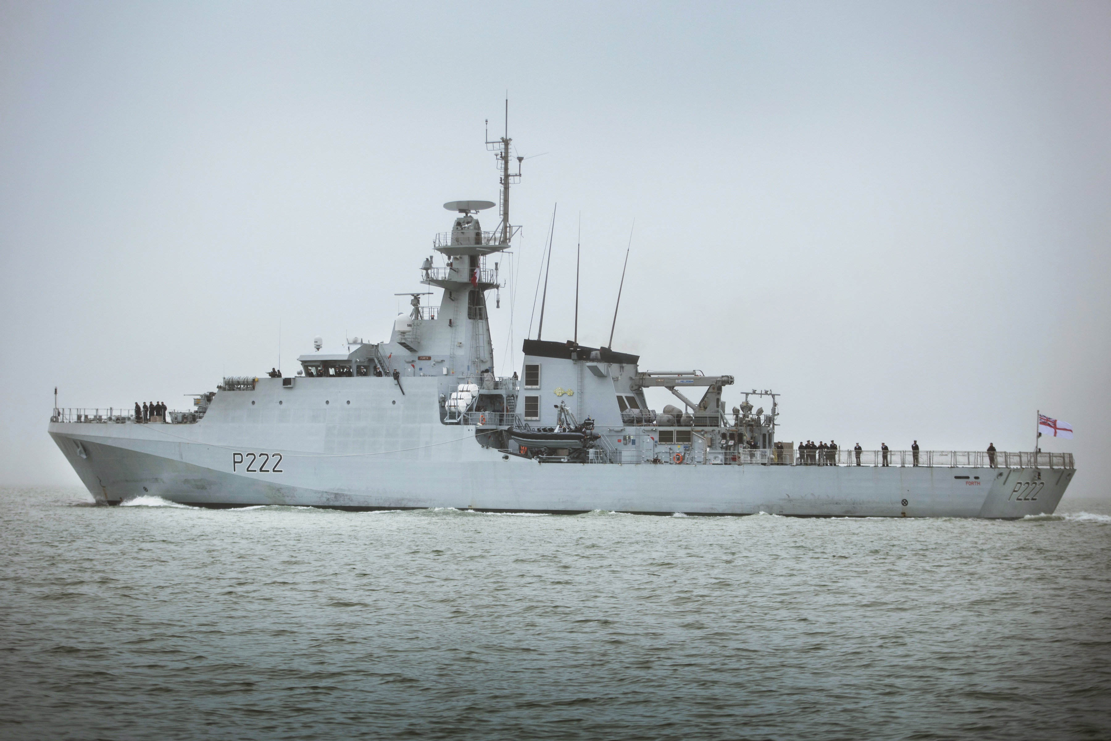 HMS Forth will act as the Islands' Protection Vessel (Picture: Royal Navy).